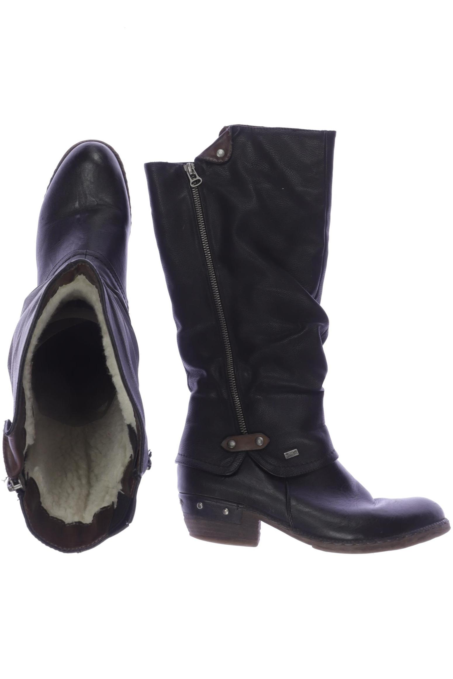 

Rieker Damen Stiefel, schwarz