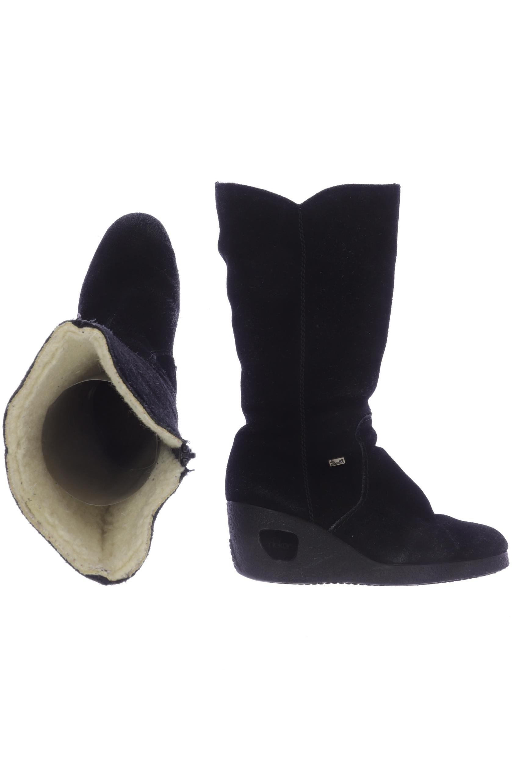 

Rieker Damen Stiefel, schwarz