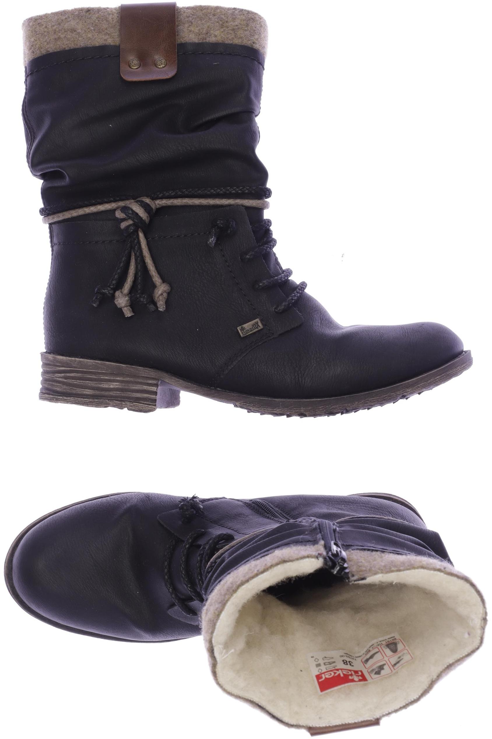 

Rieker Damen Stiefel, schwarz, Gr. 38