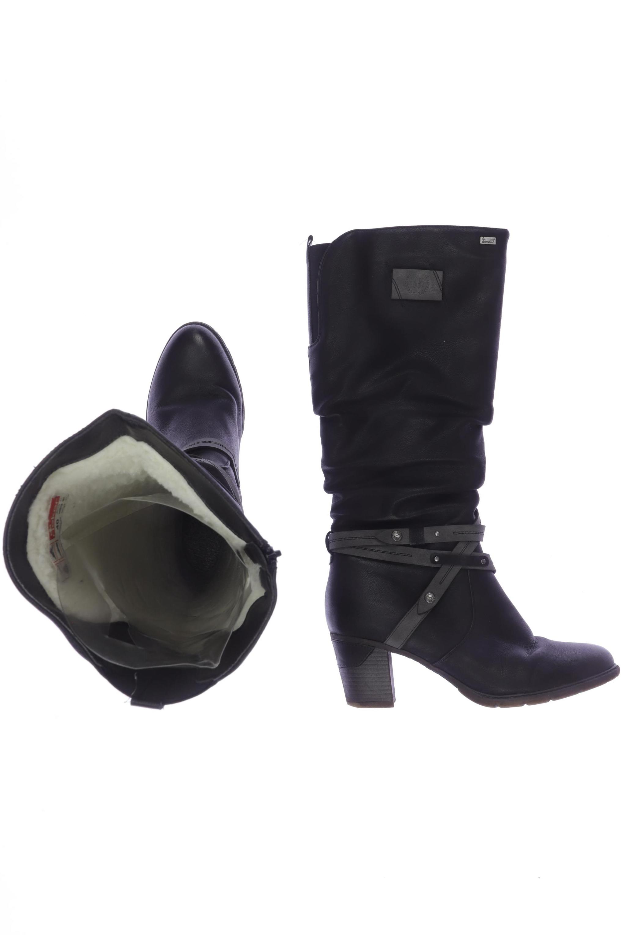 

Rieker Damen Stiefel, schwarz, Gr. 40