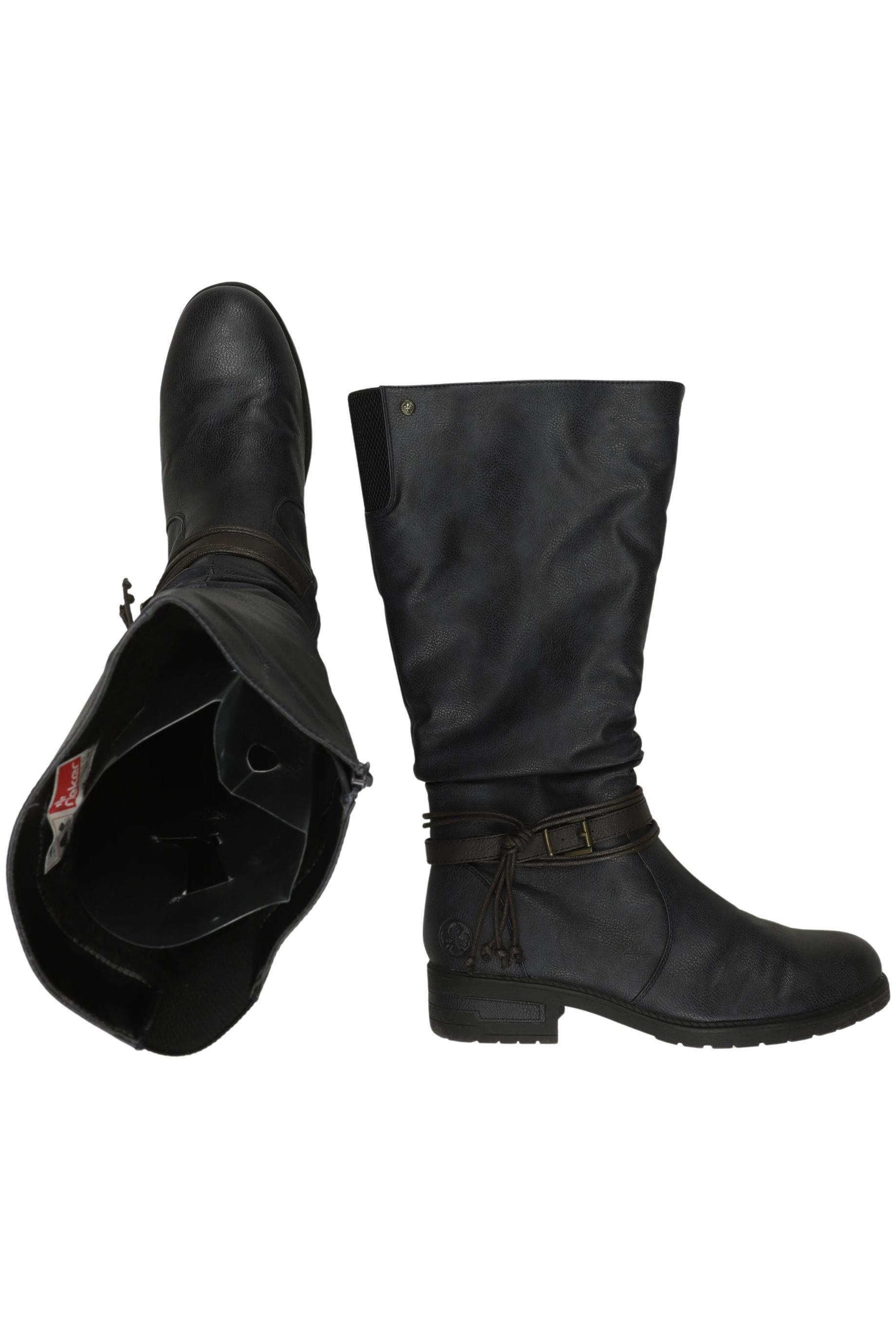 

Rieker Damen Stiefel, schwarz, Gr. 42