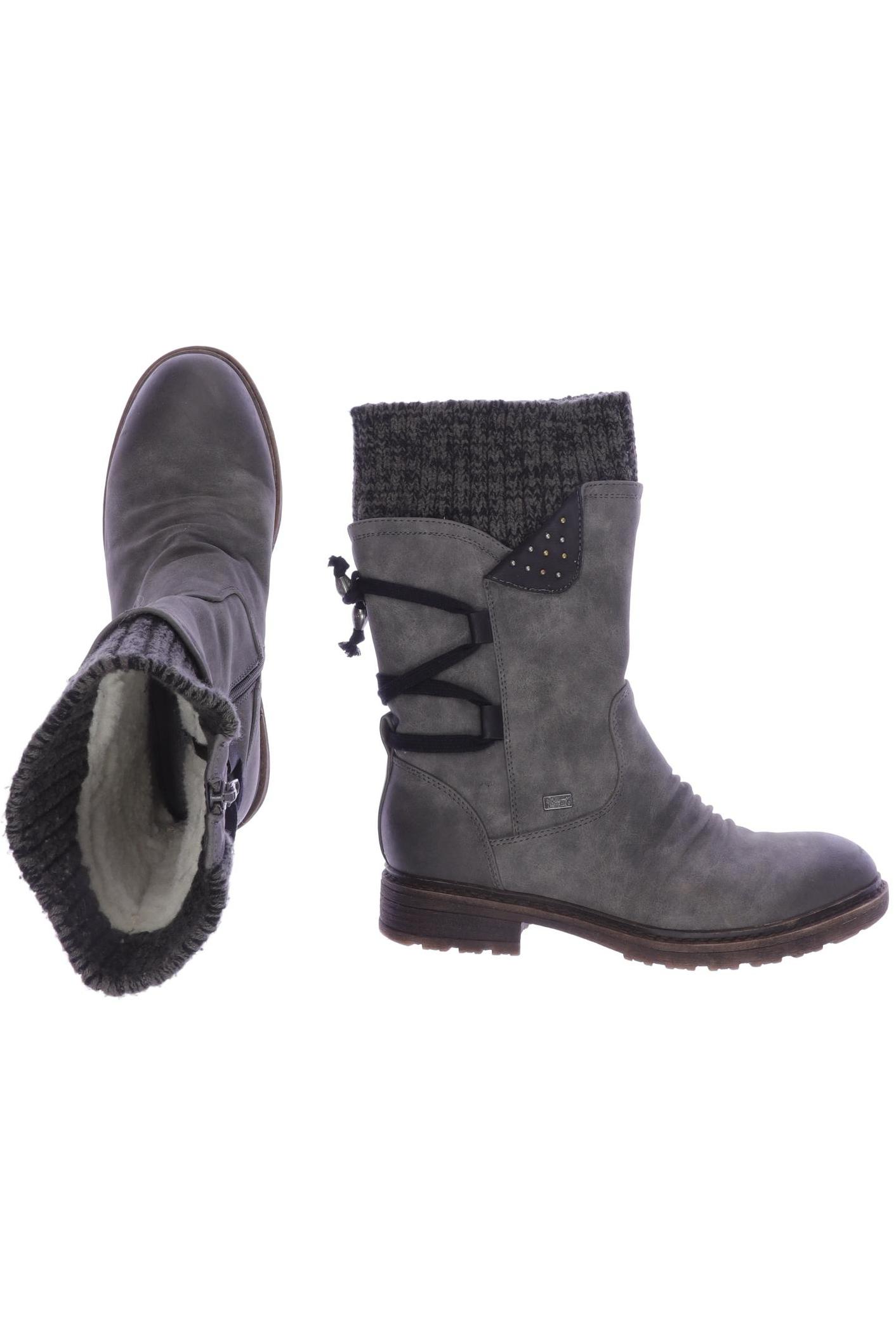 

Rieker Damen Stiefel, grau, Gr. 37