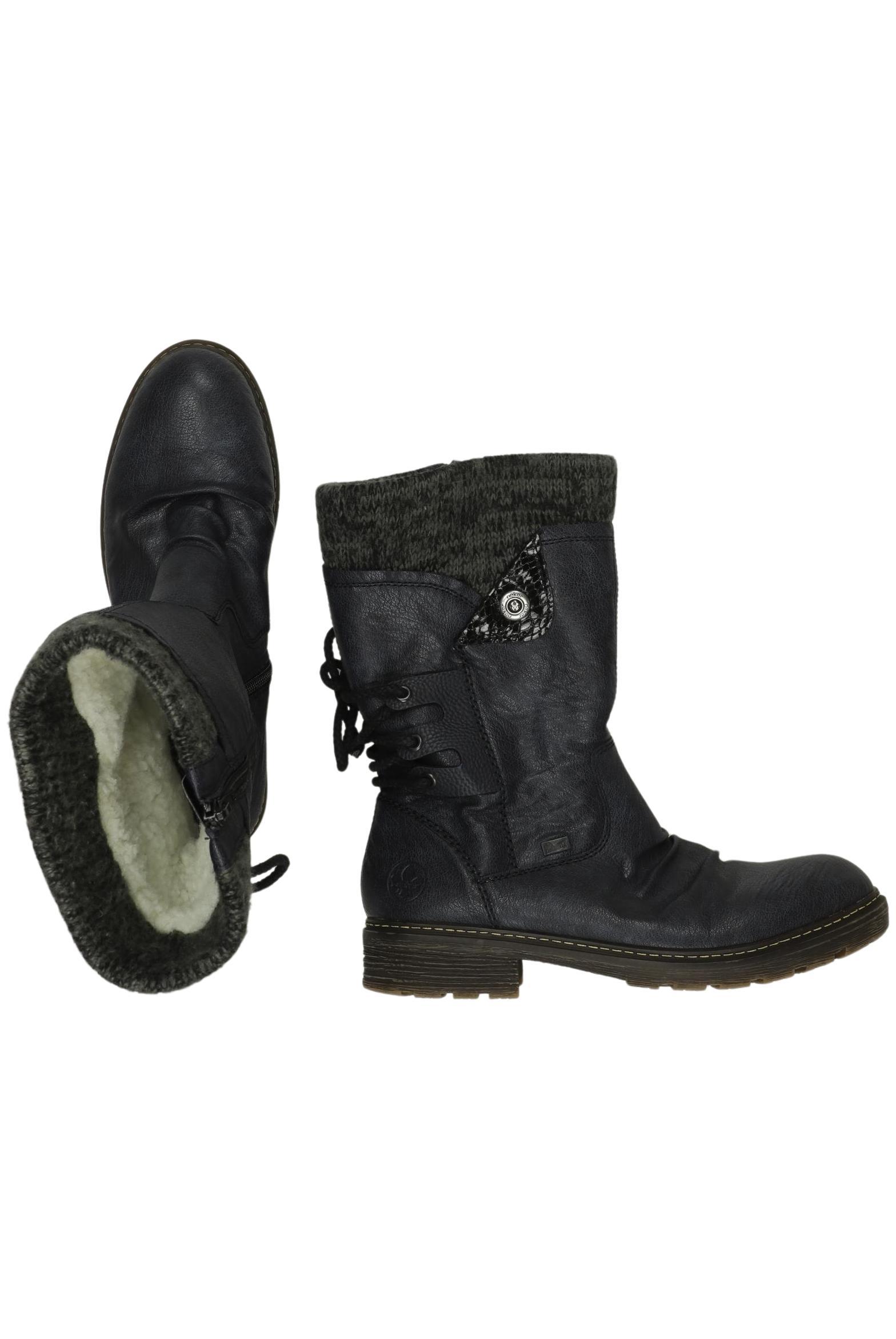 

Rieker Damen Stiefel, schwarz, Gr. 40