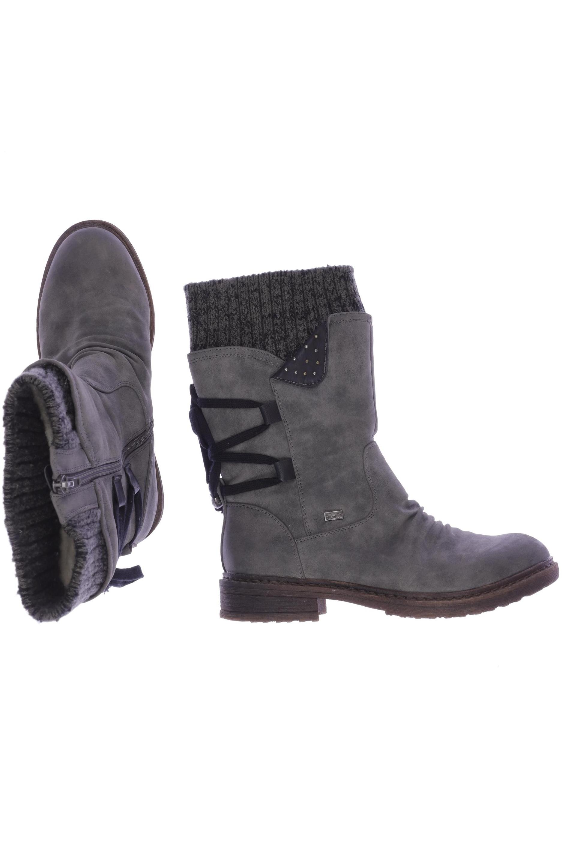

Rieker Damen Stiefel, grau, Gr. 38