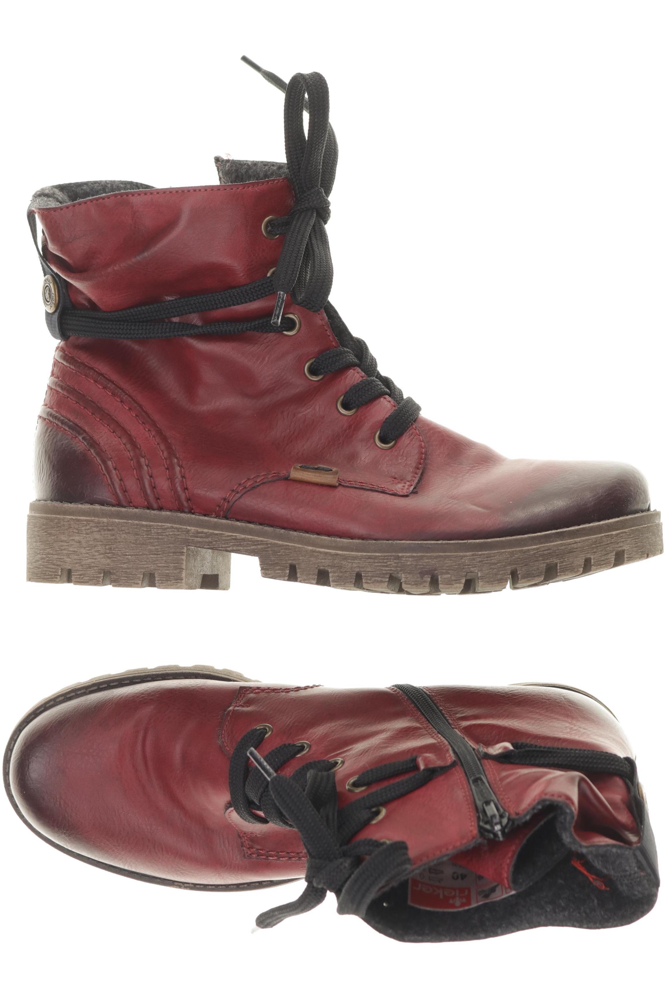 

Rieker Damen Stiefel, rot, Gr. 40
