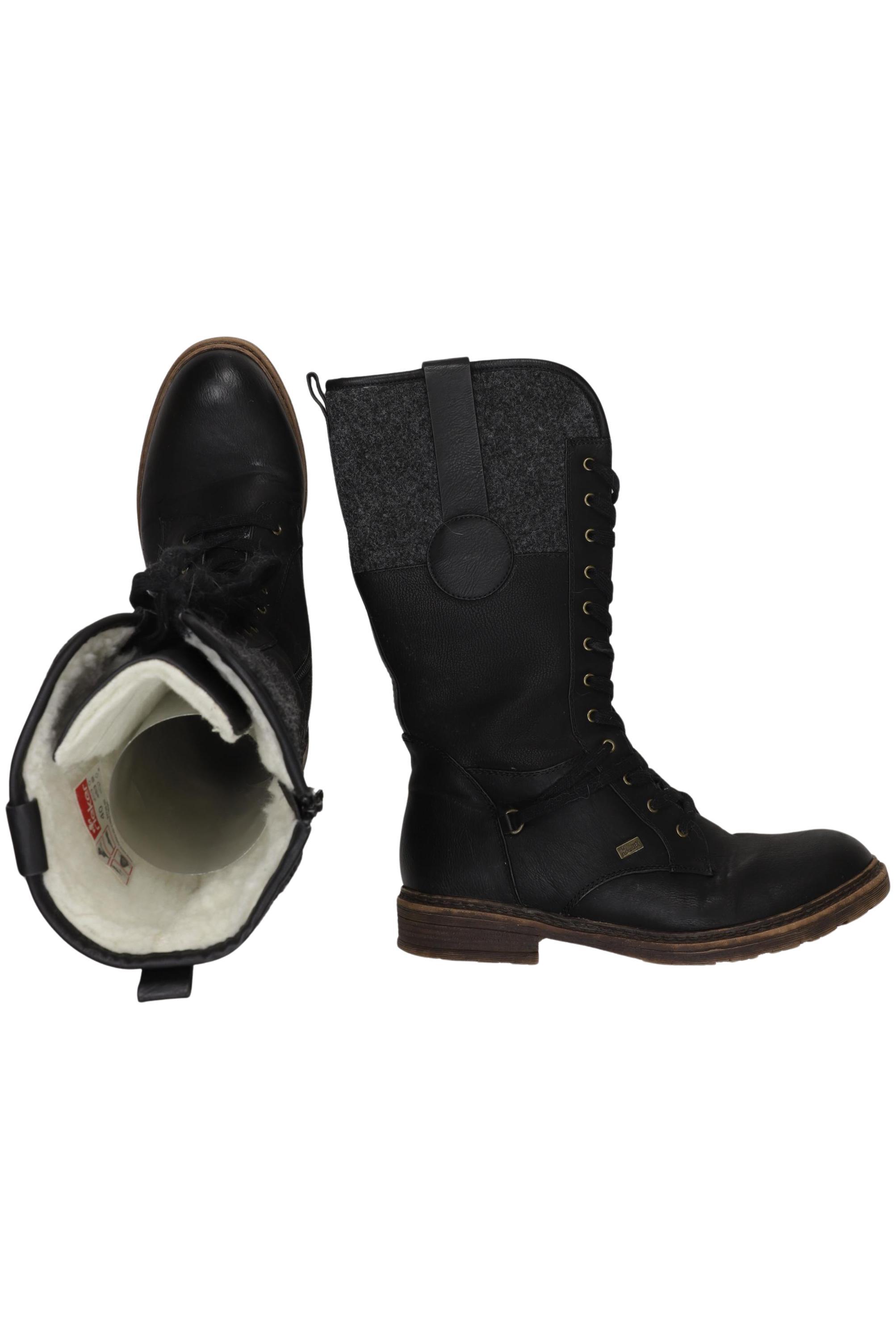 

Rieker Damen Stiefel, schwarz, Gr. 40