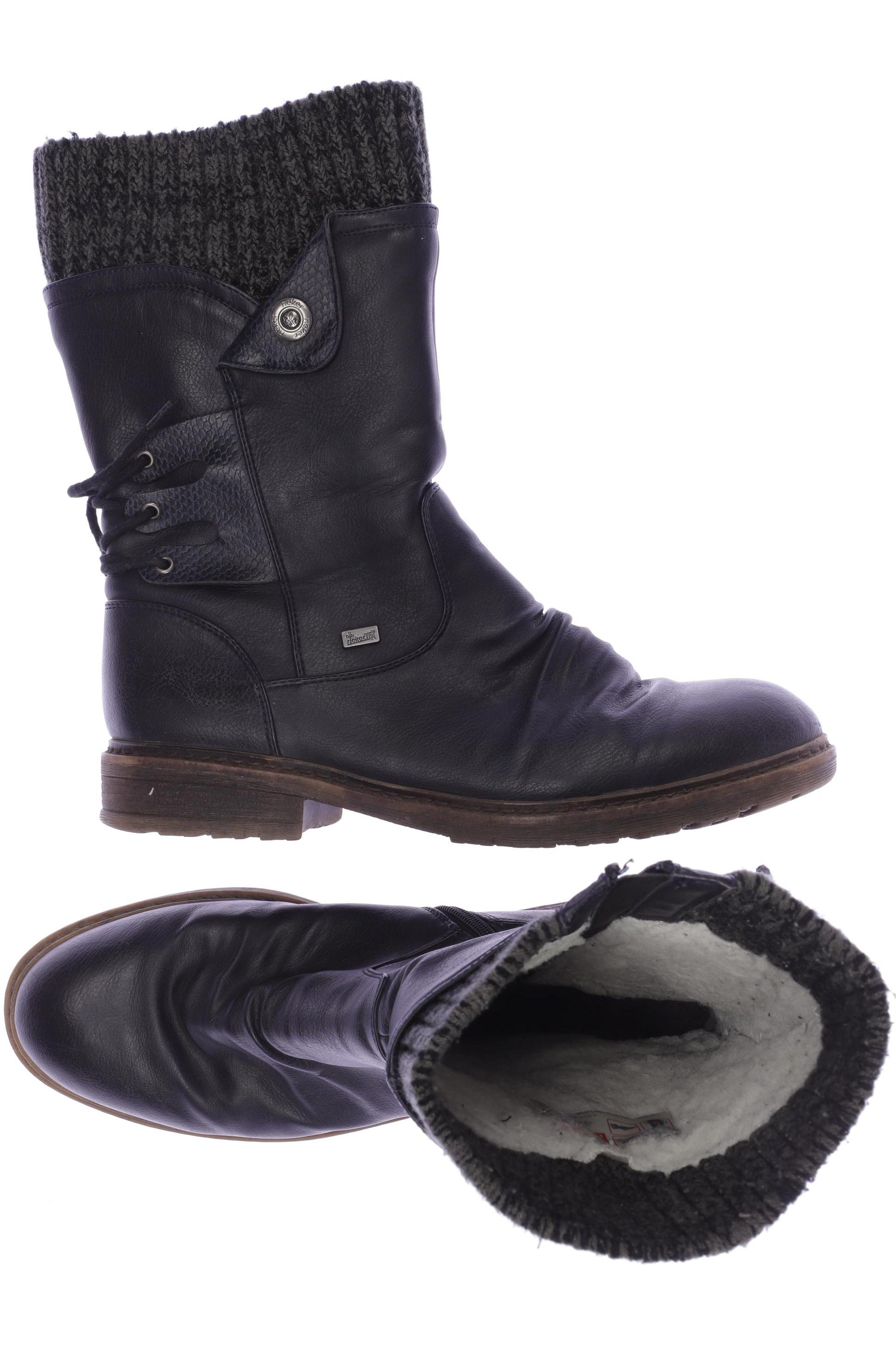 

Rieker Damen Stiefel, marineblau, Gr. 42