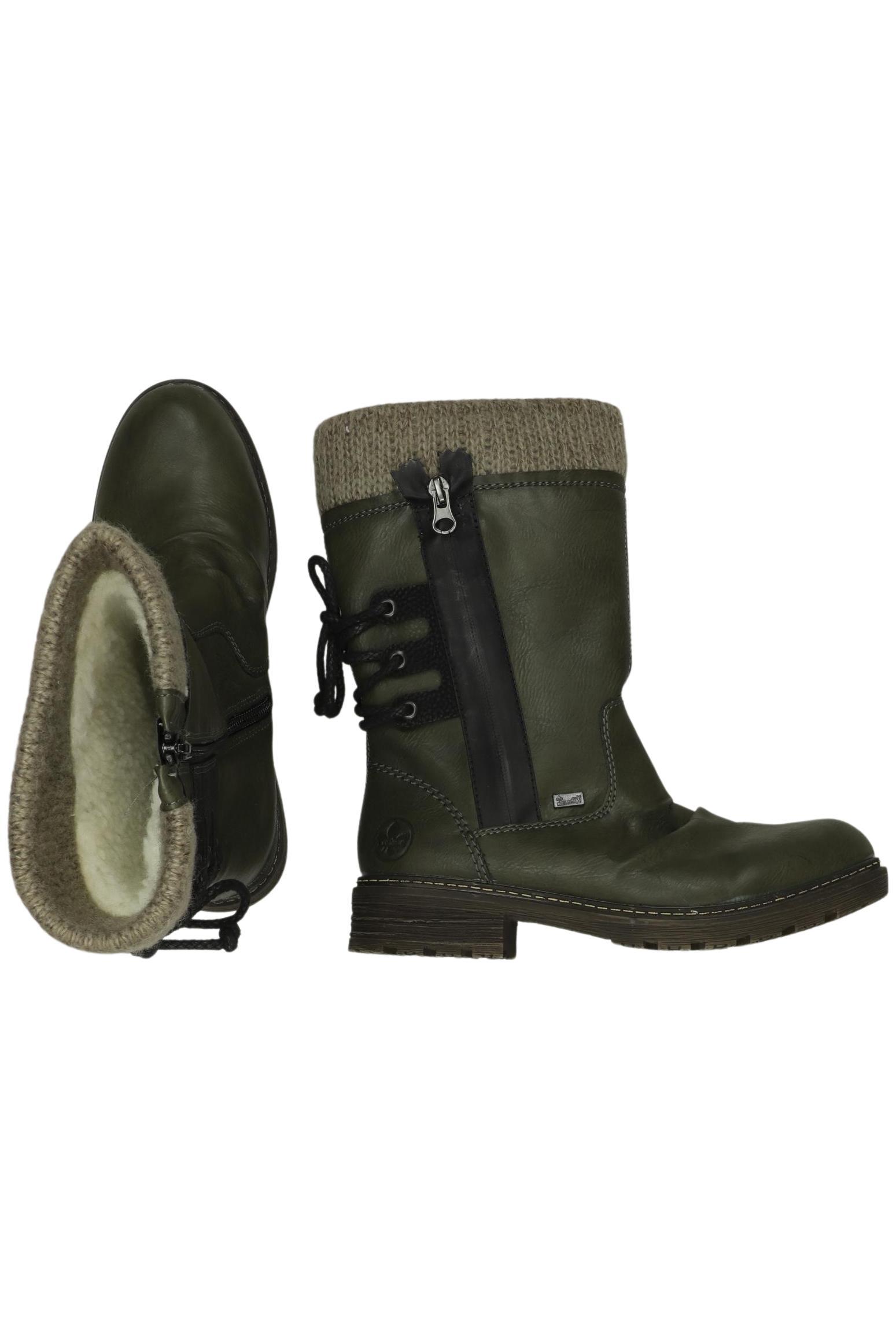 

Rieker Damen Stiefel, grün, Gr. 38