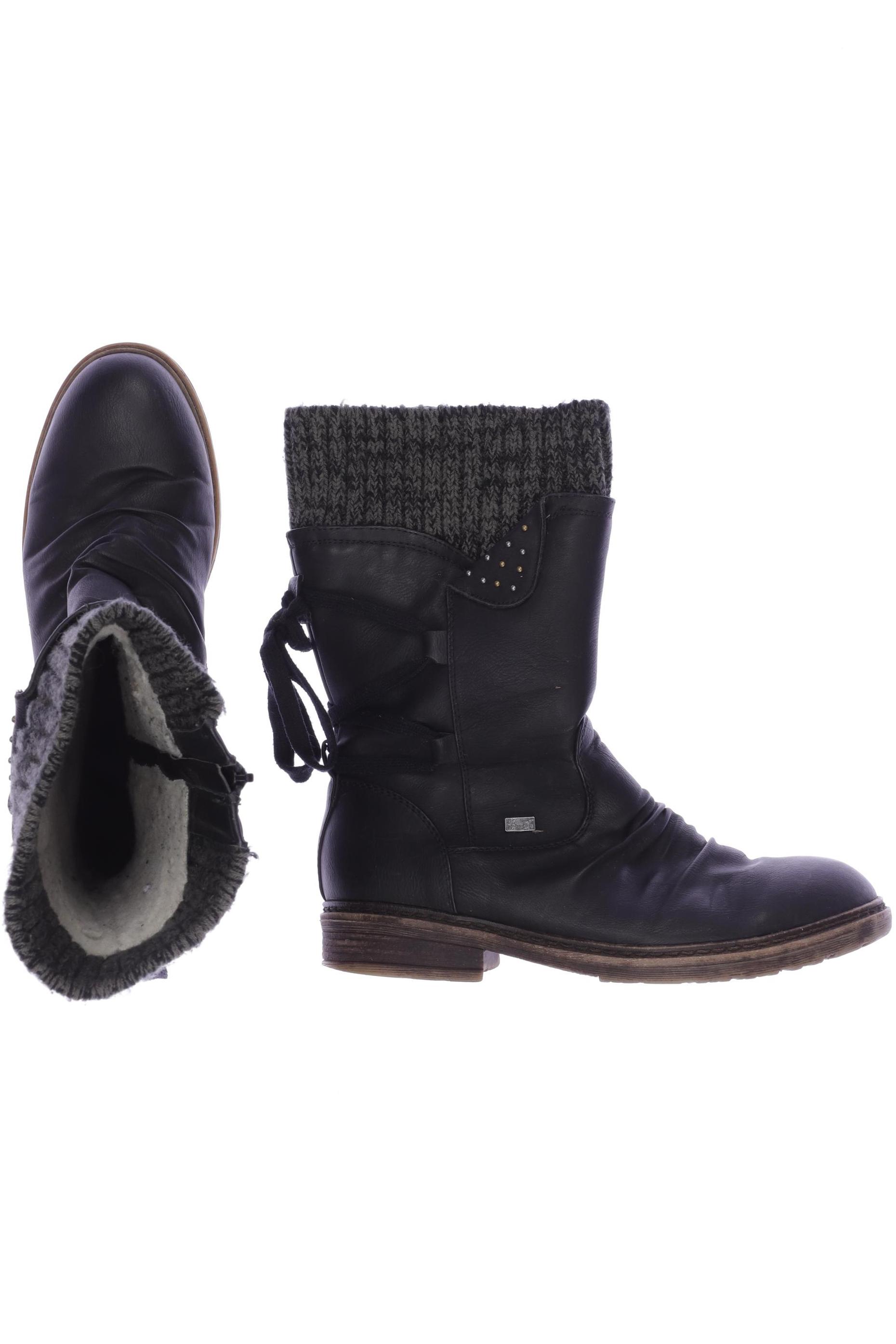

Rieker Damen Stiefel, schwarz, Gr. 39