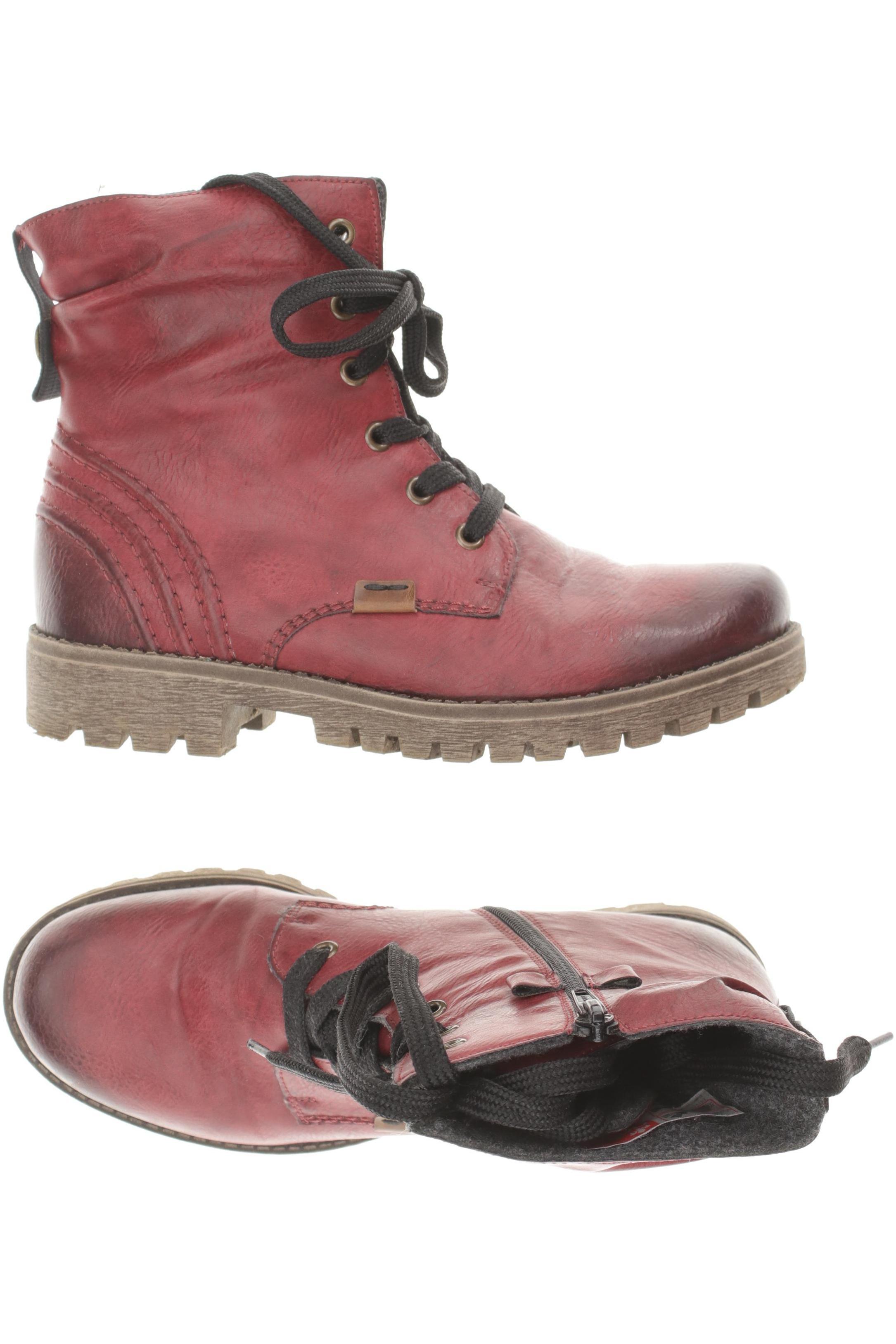 

Rieker Damen Stiefel, rot, Gr. 38