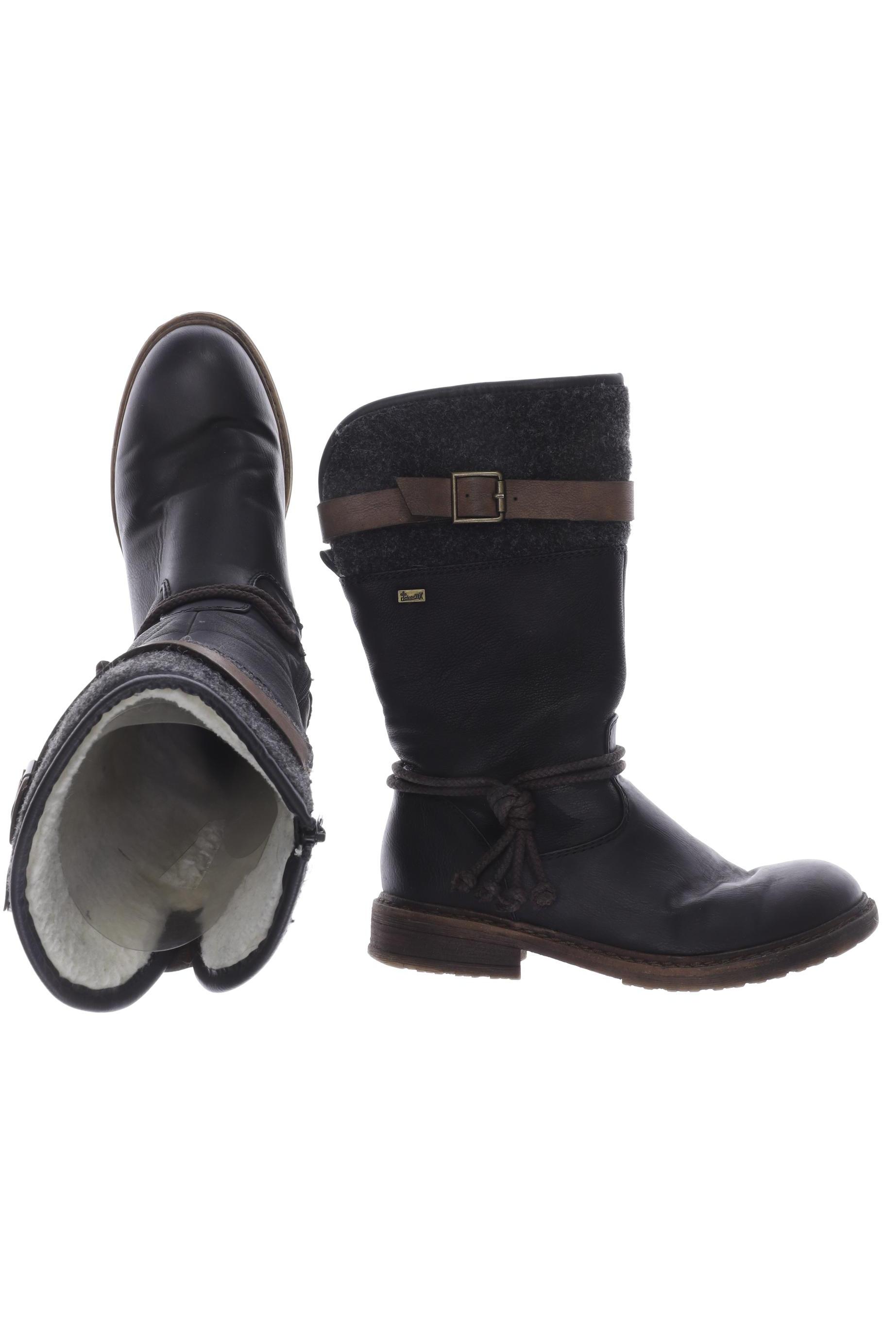 

Rieker Damen Stiefel, schwarz, Gr. 38