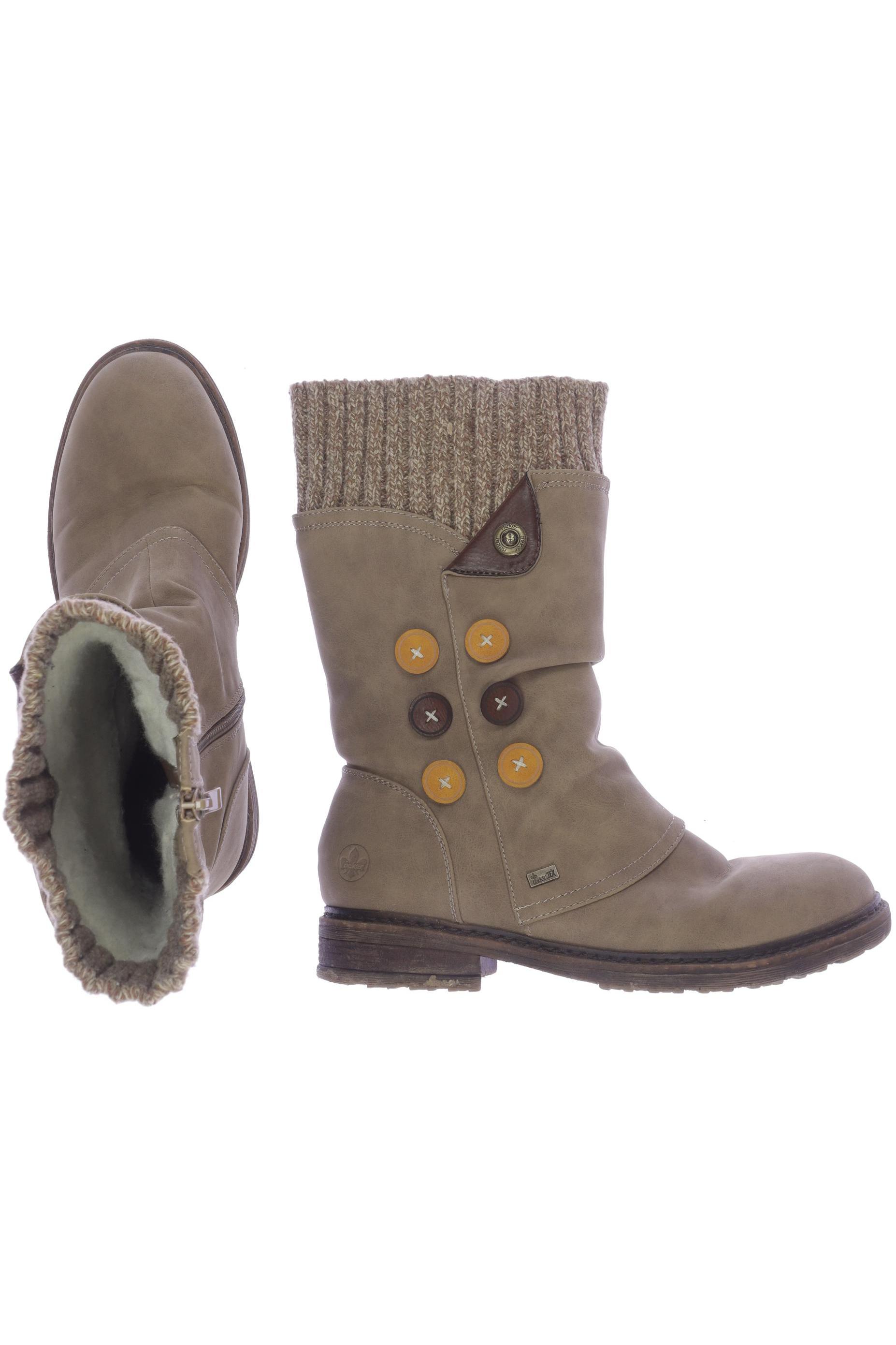 

Rieker Damen Stiefel, beige, Gr. 40