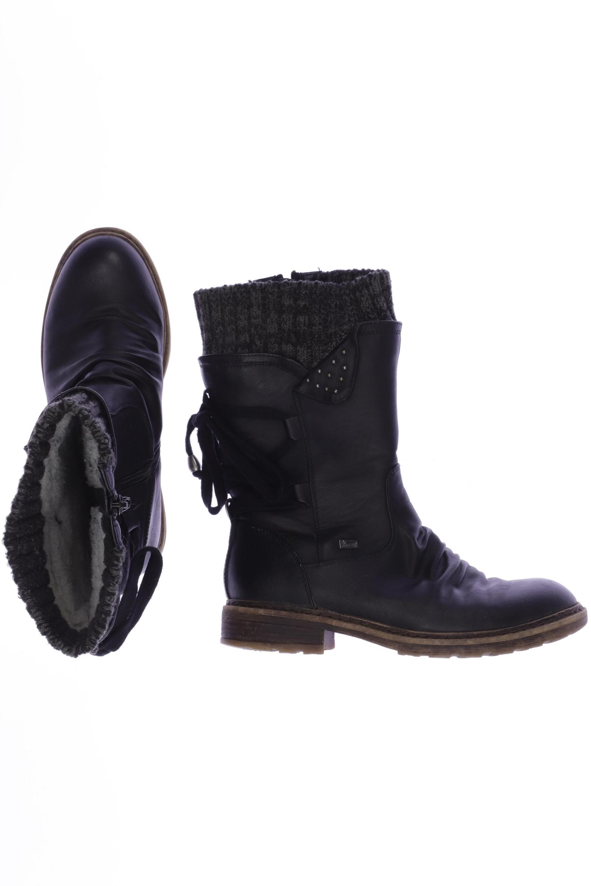 

Rieker Damen Stiefel, schwarz, Gr. 37