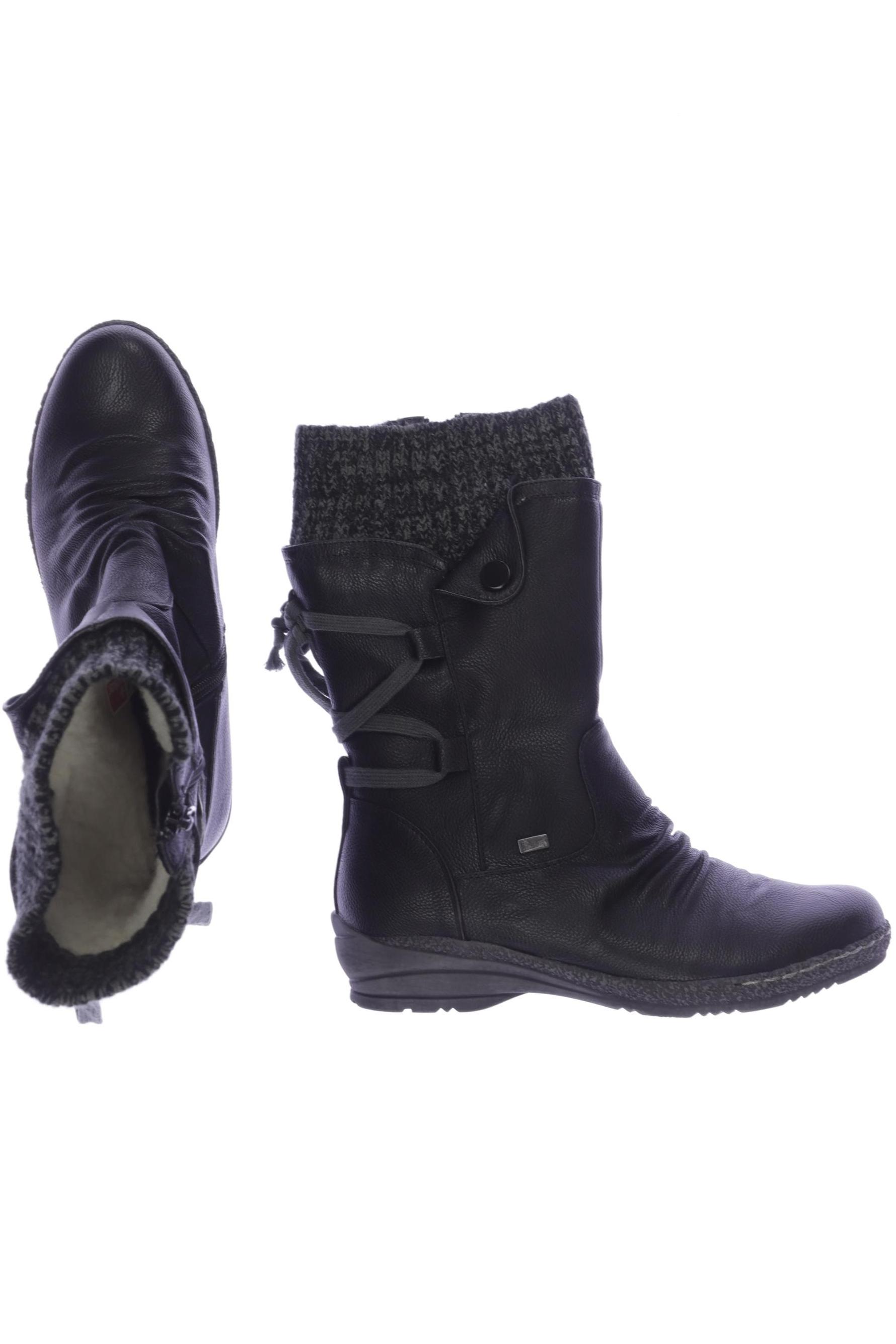 

Rieker Damen Stiefel, schwarz