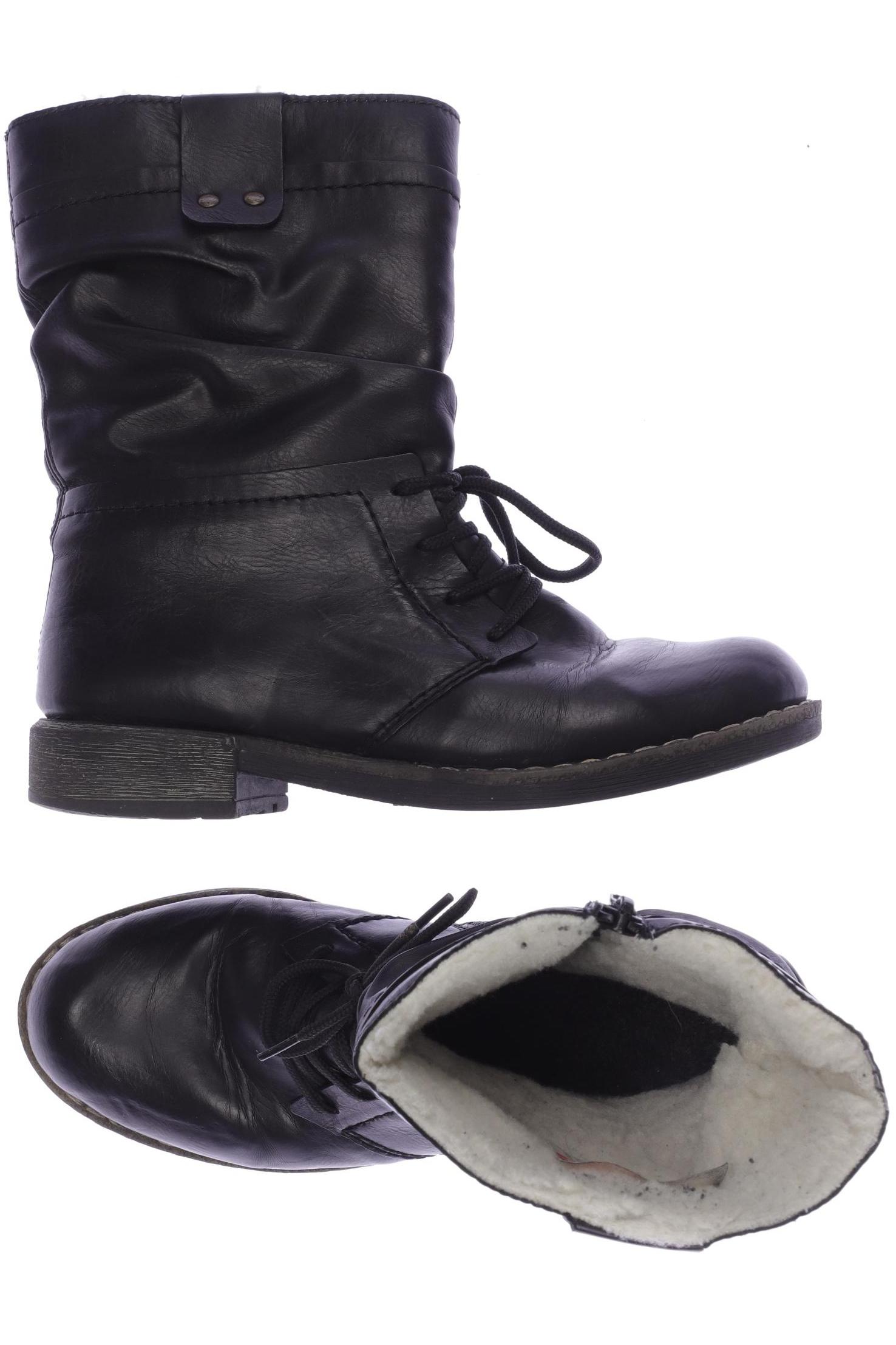 

Rieker Damen Stiefel, schwarz