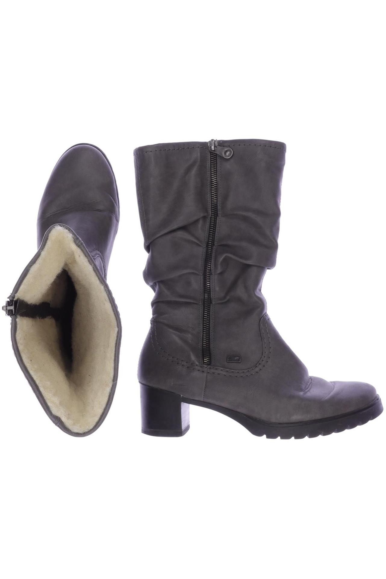 

Rieker Damen Stiefel, grau, Gr. 38