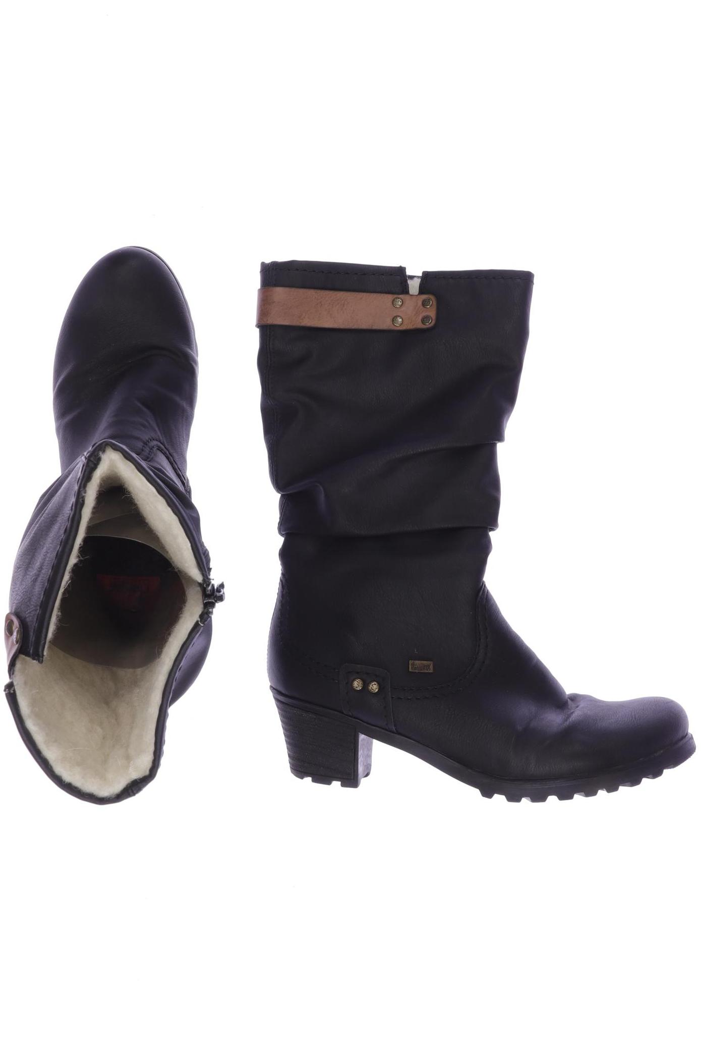

Rieker Damen Stiefel, schwarz, Gr. 40