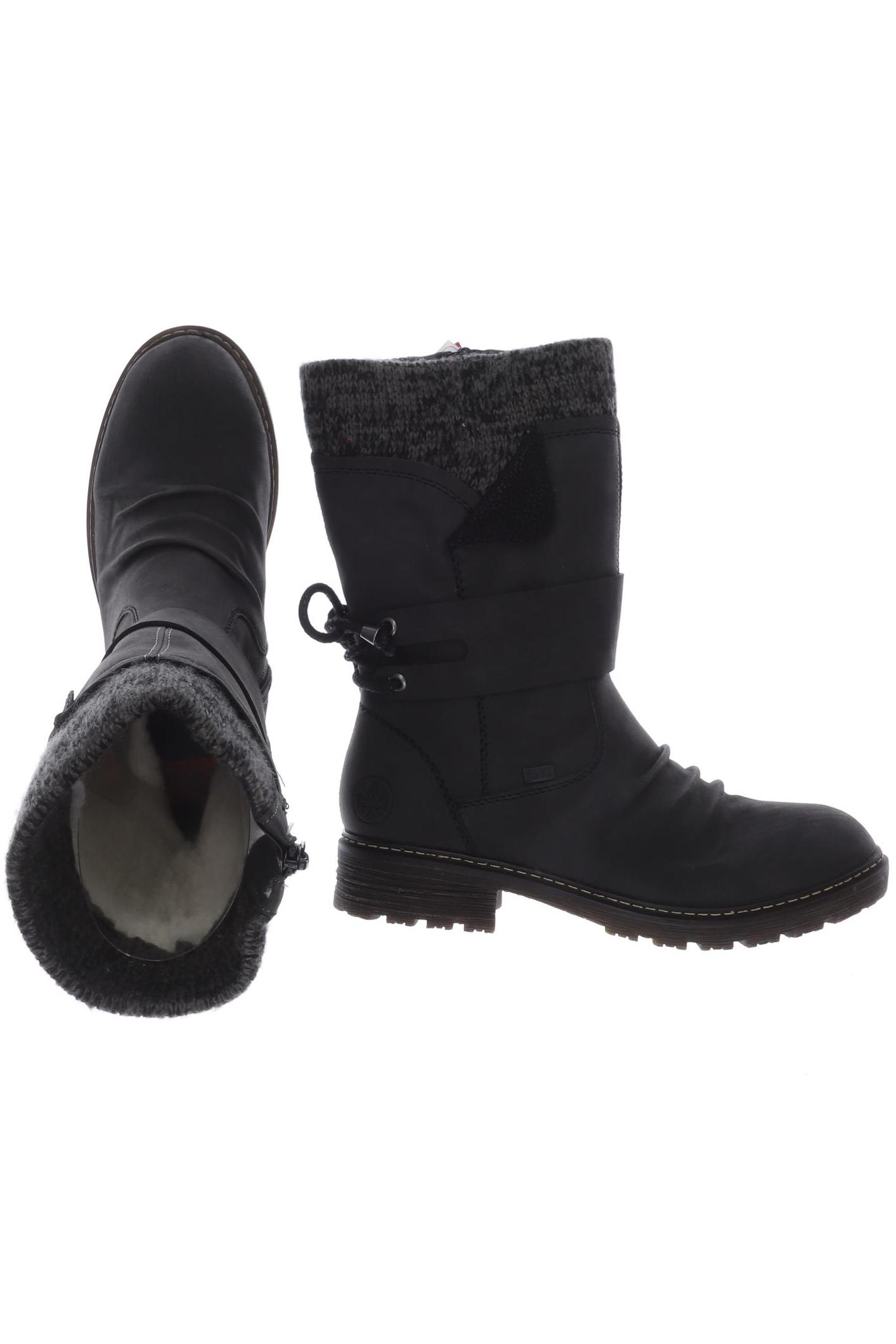 

Rieker Damen Stiefel, schwarz