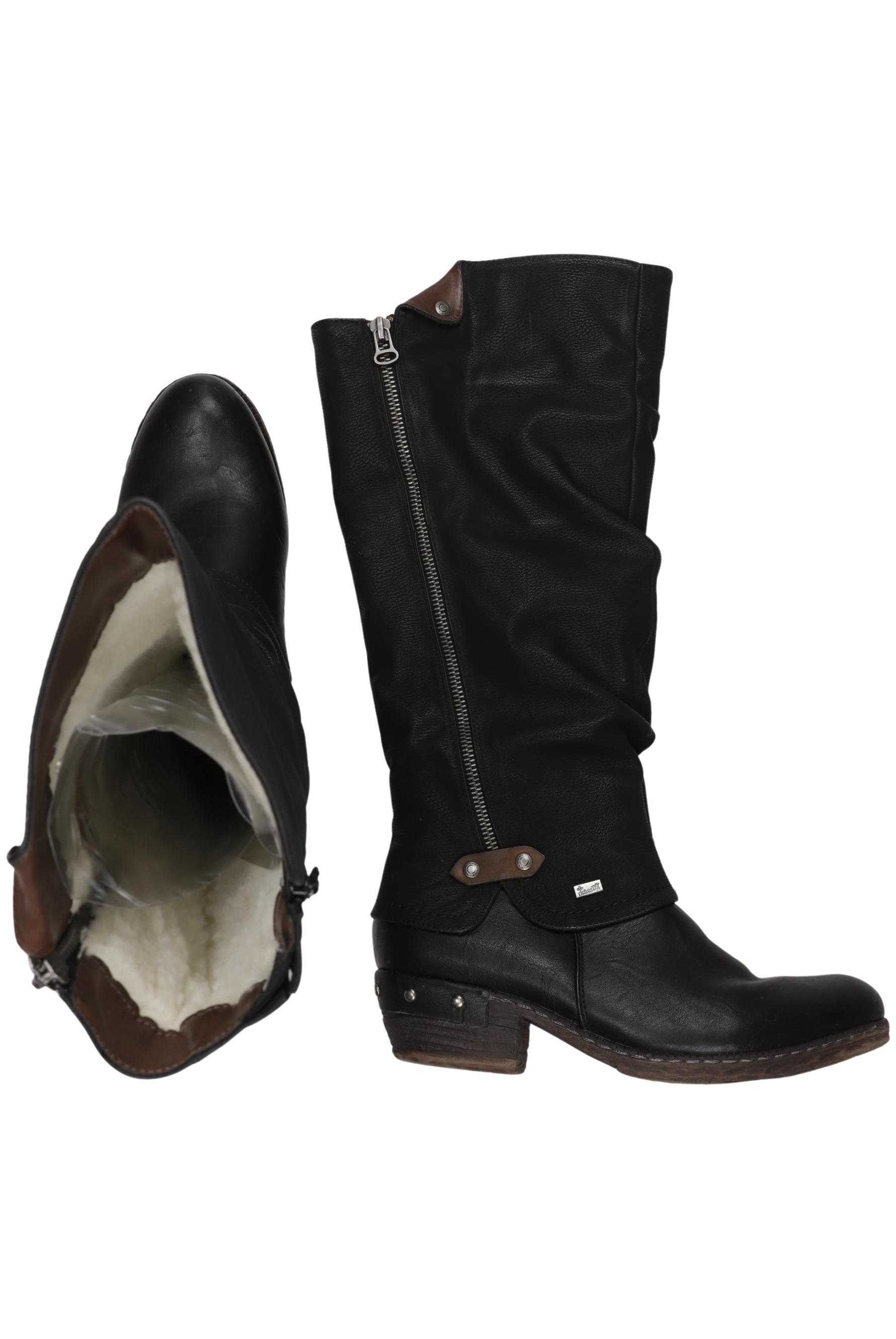 

Rieker Damen Stiefel, schwarz, Gr. 40