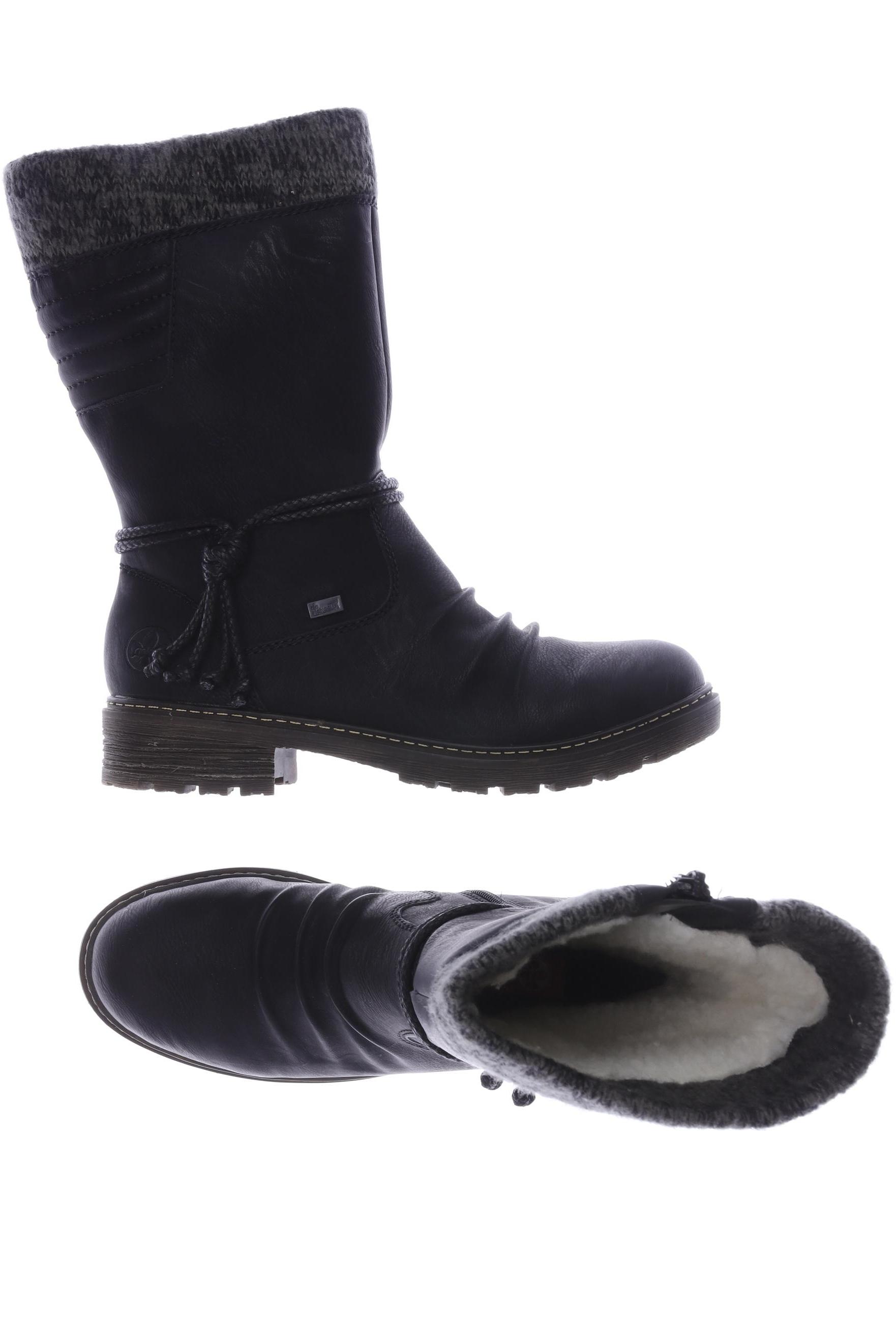 

Rieker Damen Stiefel, schwarz