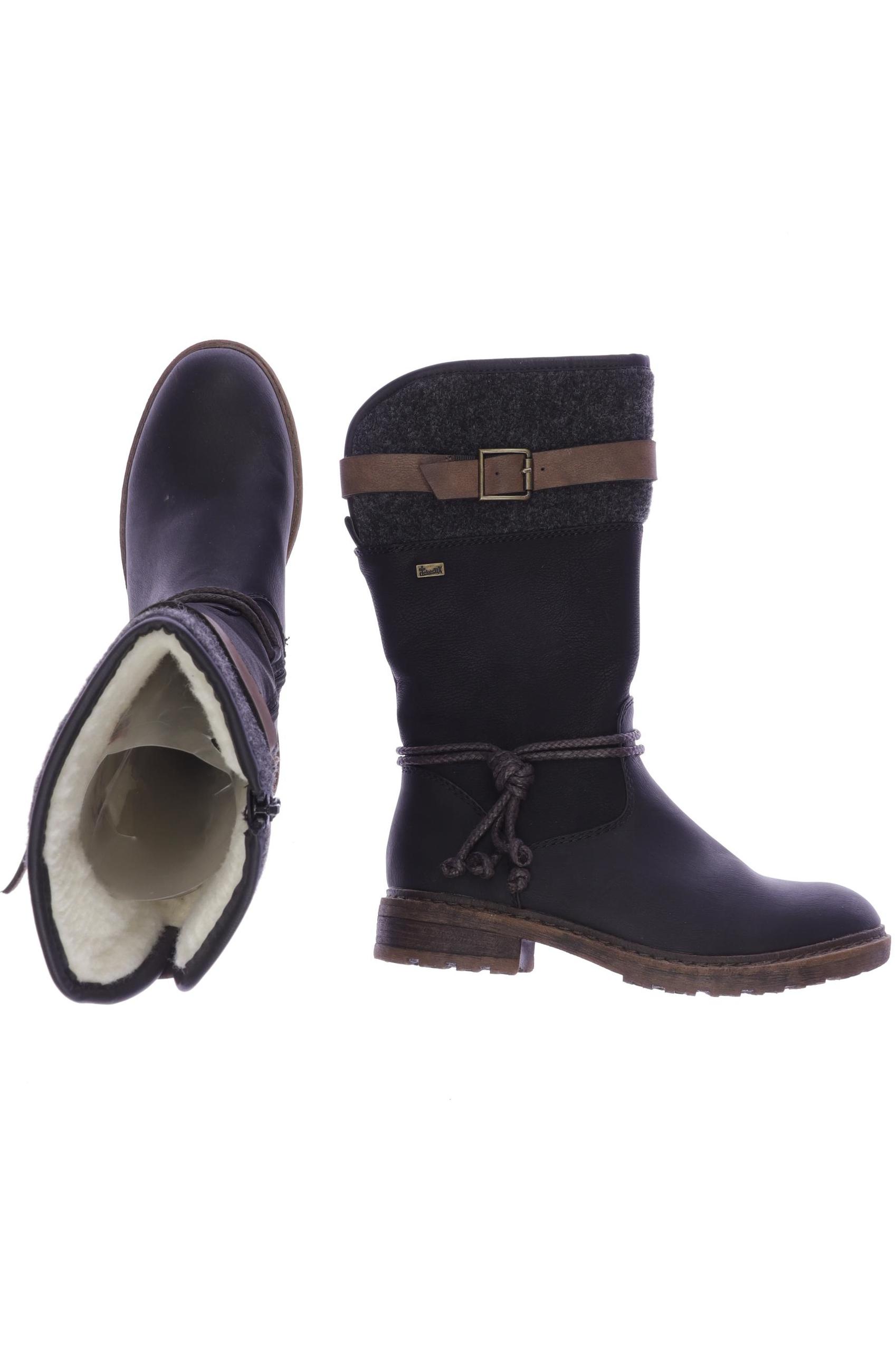 

Rieker Damen Stiefel, marineblau, Gr. 37