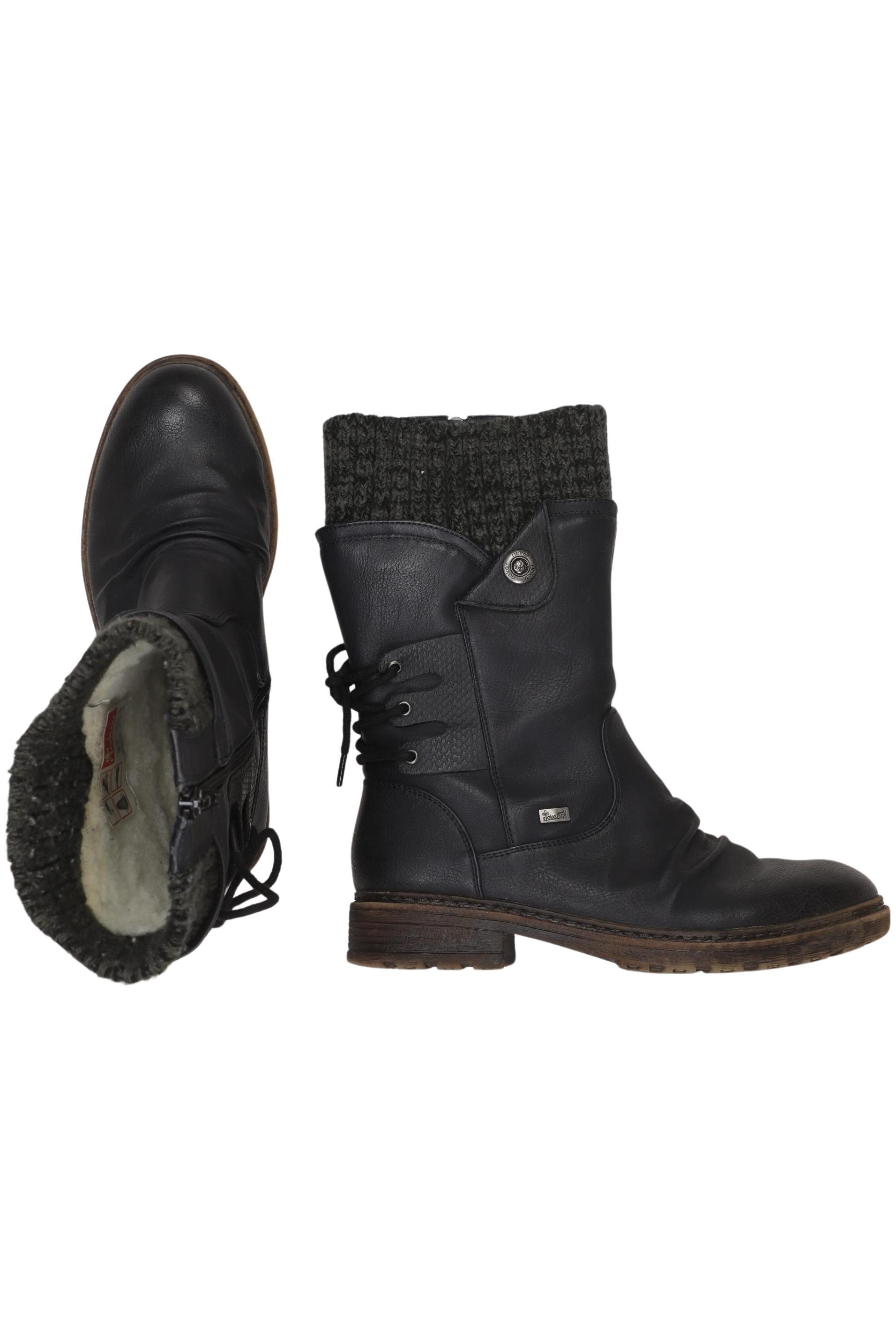 

Rieker Damen Stiefel, schwarz, Gr. 37