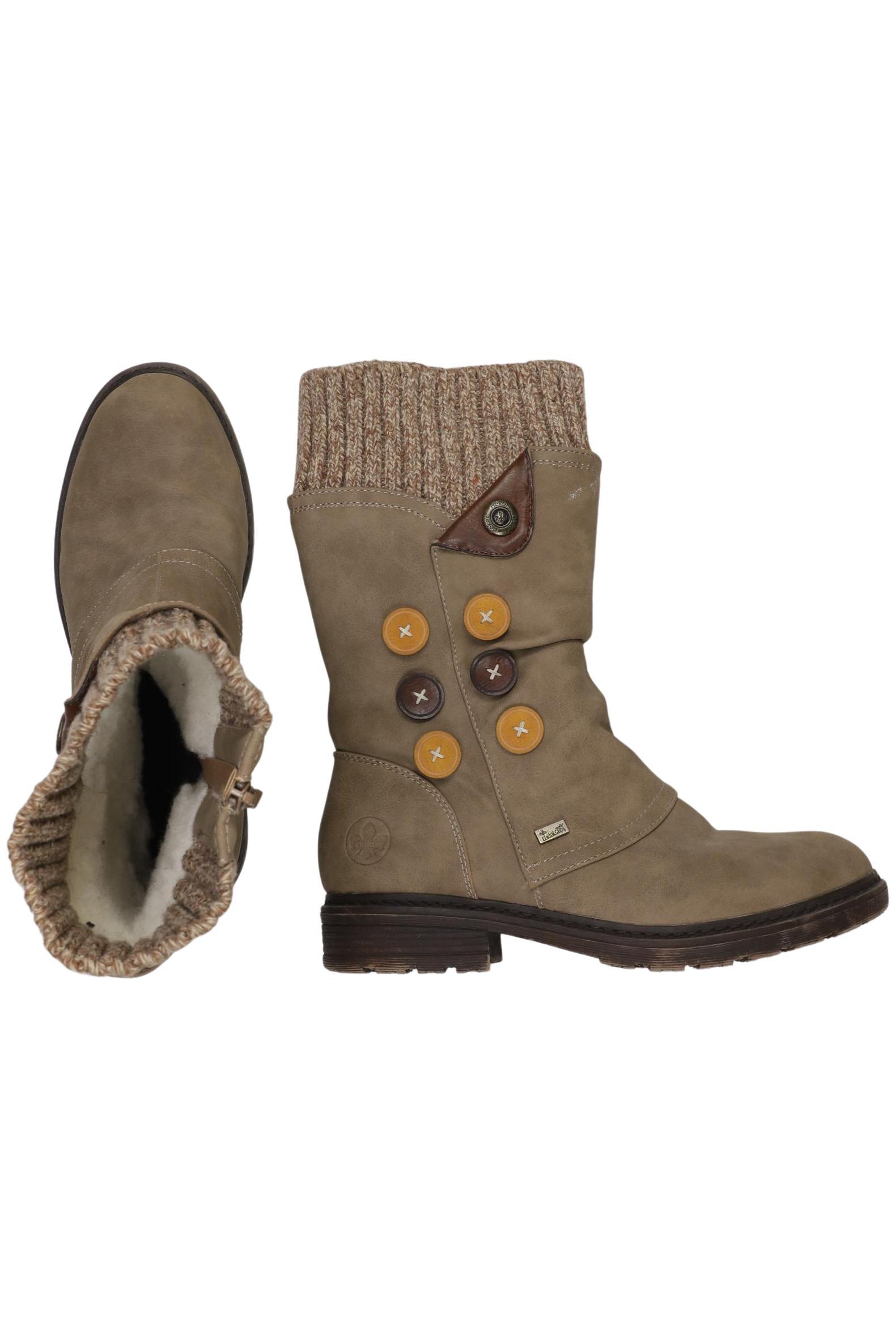 

Rieker Damen Stiefel, beige, Gr. 37