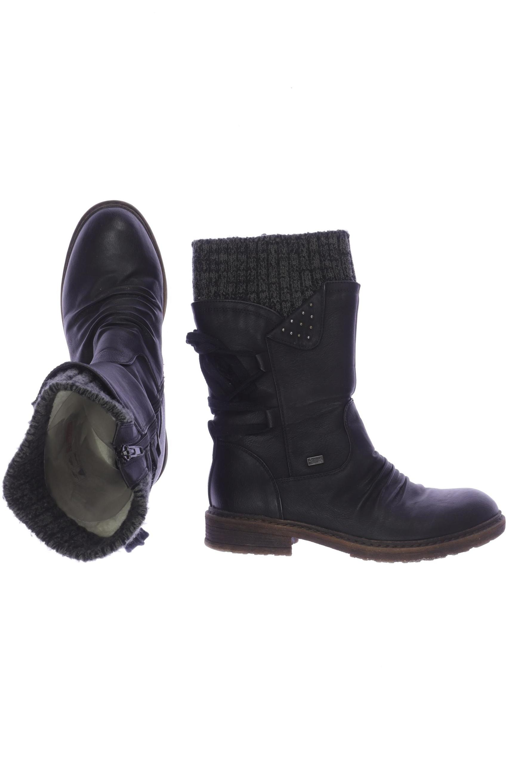 

Rieker Damen Stiefel, schwarz, Gr. 38