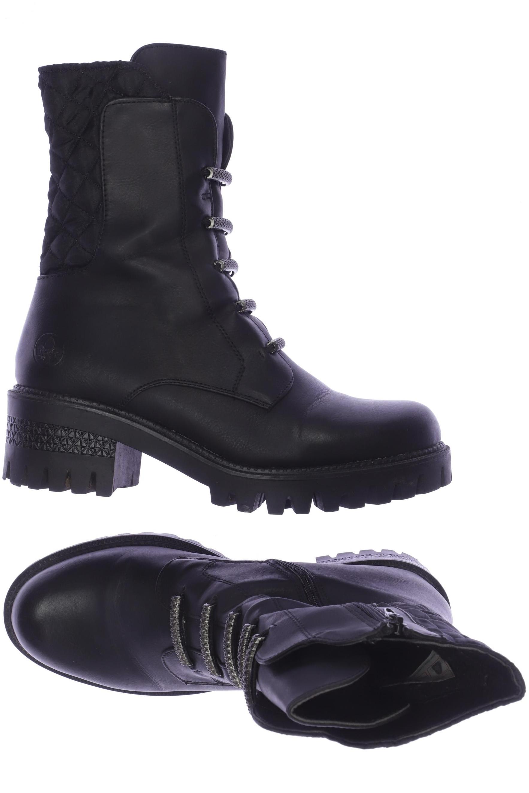 

Rieker Damen Stiefel, schwarz, Gr. 40