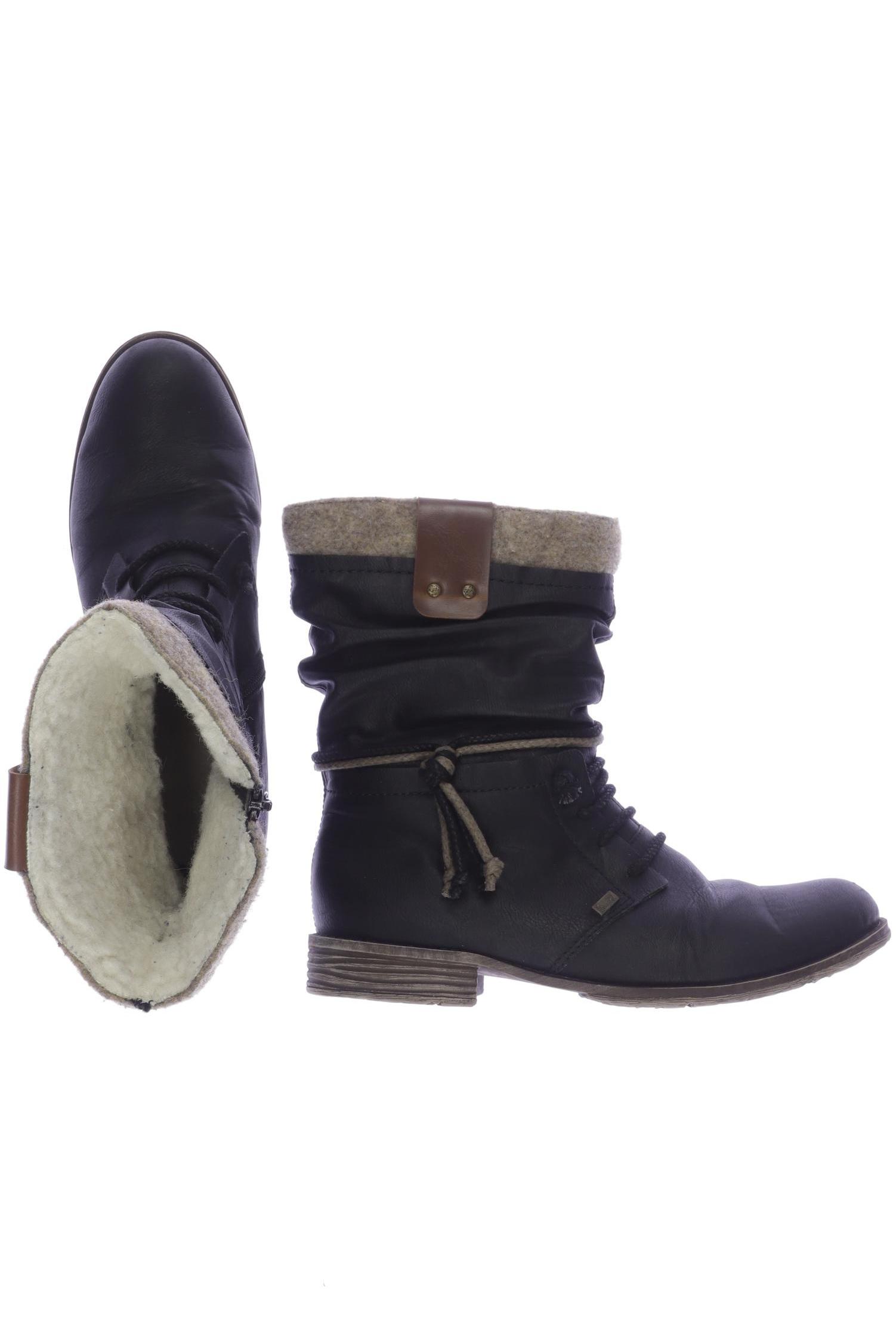 

Rieker Damen Stiefel, schwarz