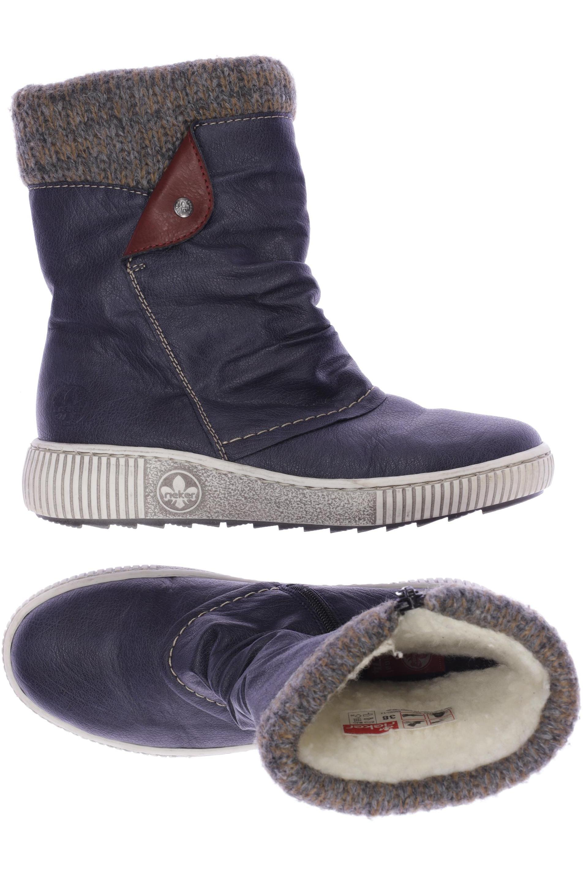 

Rieker Damen Stiefel, marineblau, Gr. 38