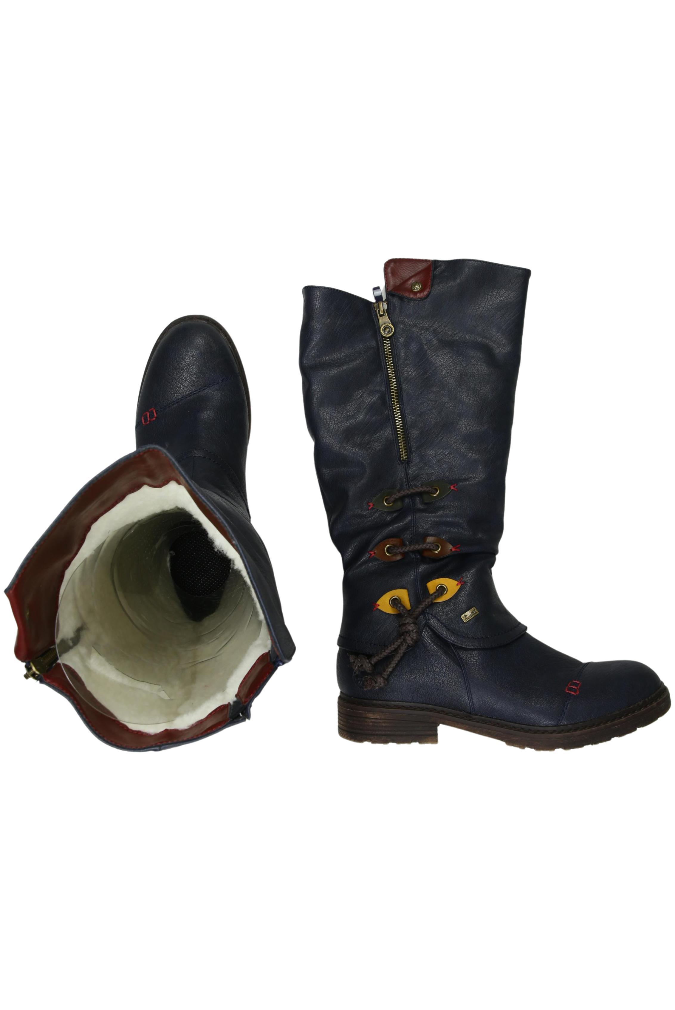 

Rieker Damen Stiefel, marineblau, Gr. 40