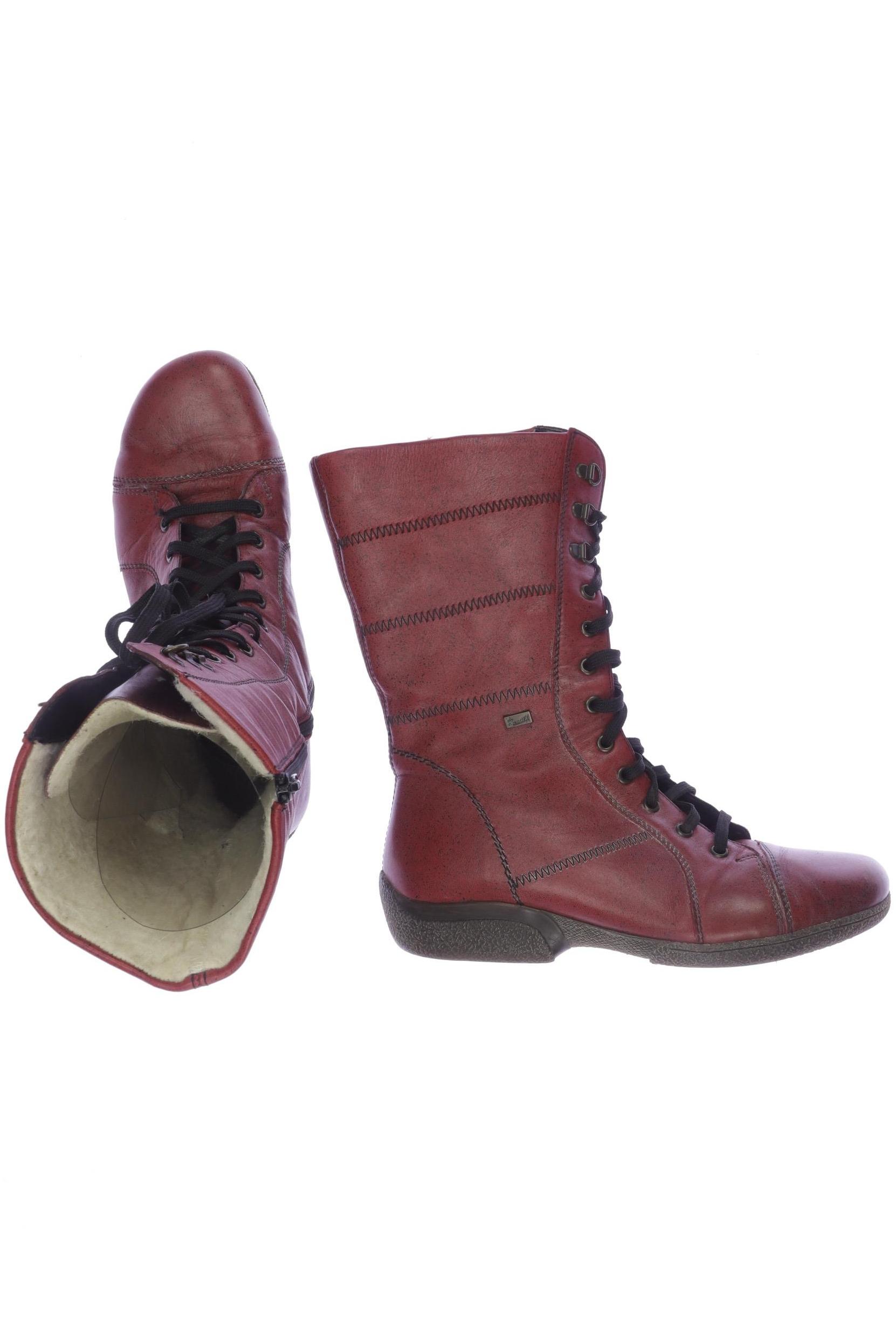 

Rieker Damen Stiefel, rot, Gr. 41