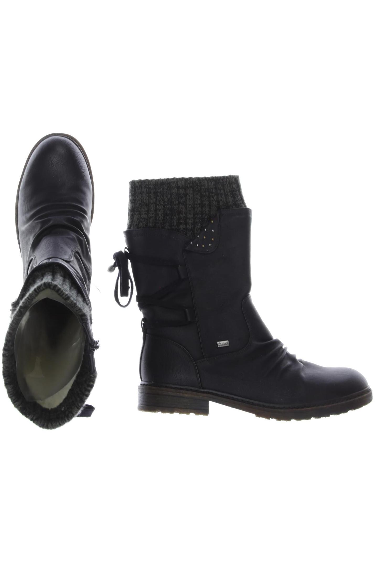 

Rieker Damen Stiefel, schwarz, Gr. 42