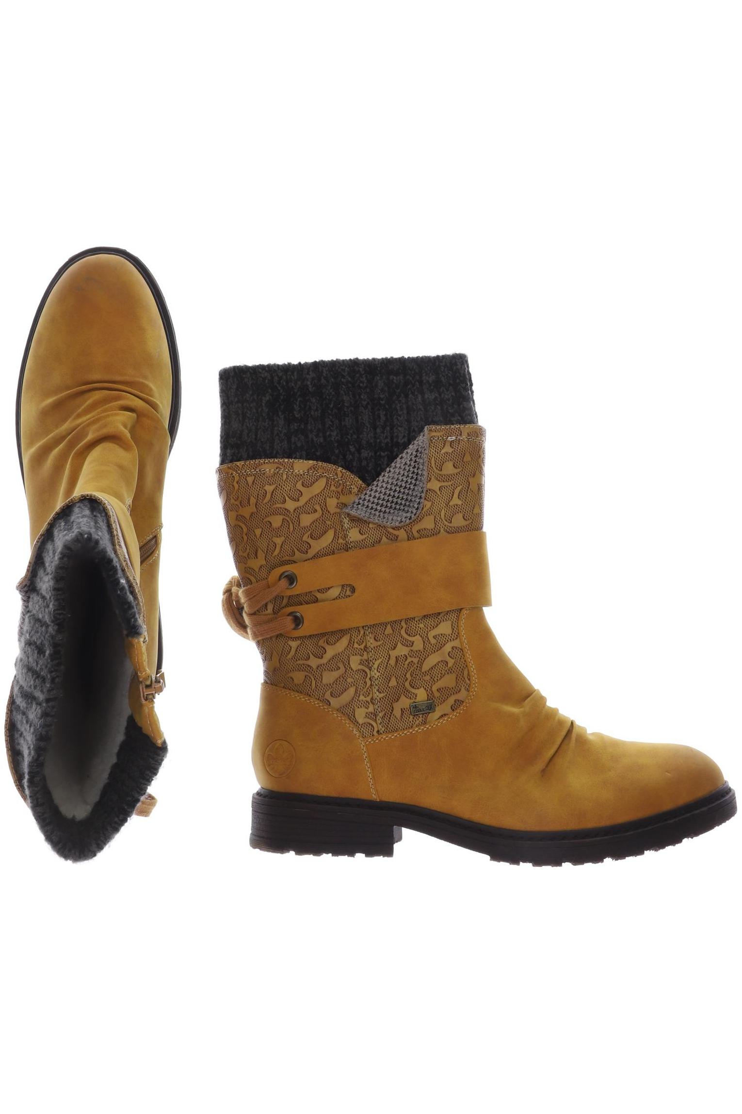 

Rieker Damen Stiefel, gelb