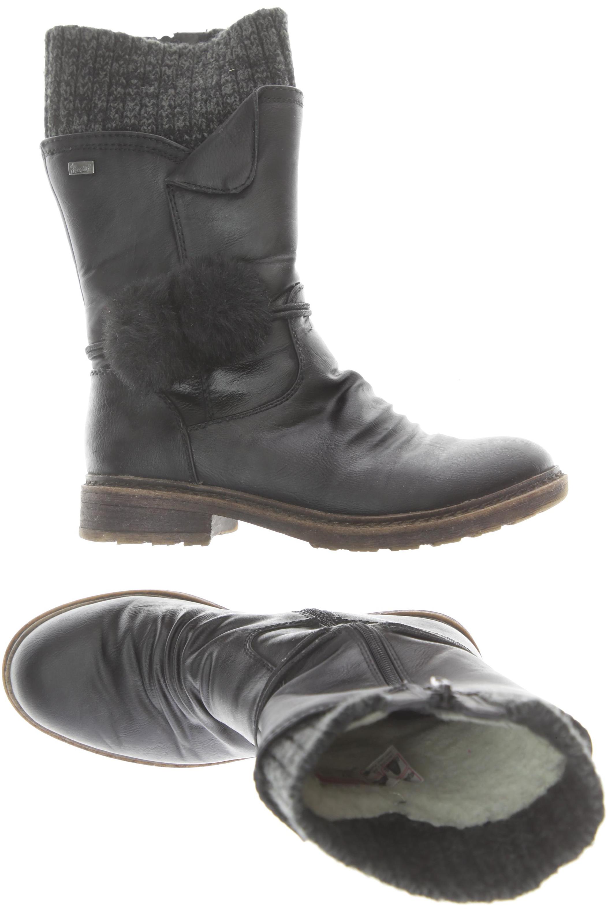 

Rieker Damen Stiefel, schwarz, Gr. 37