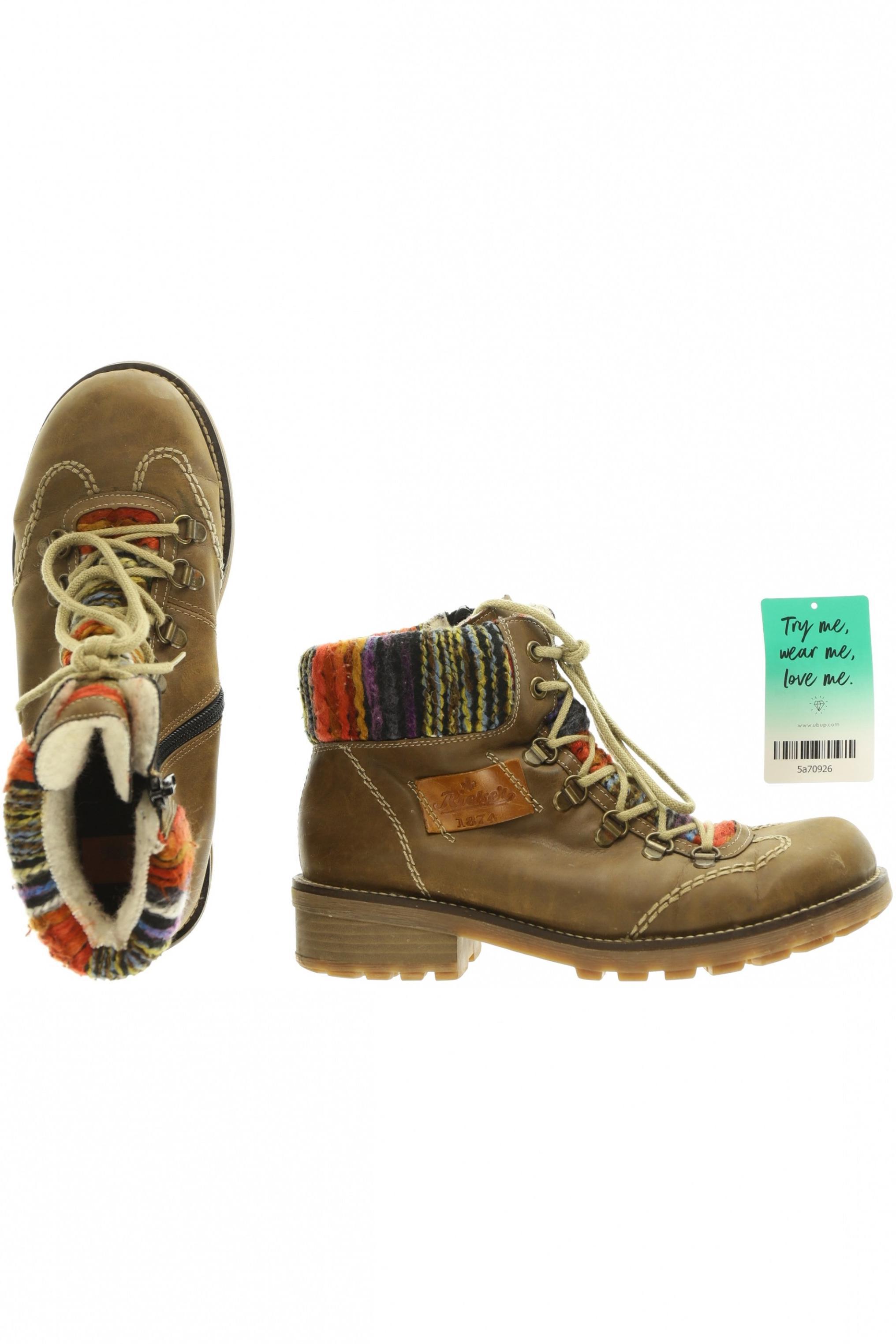 

Rieker Damen Stiefelette, braun, Gr. 37