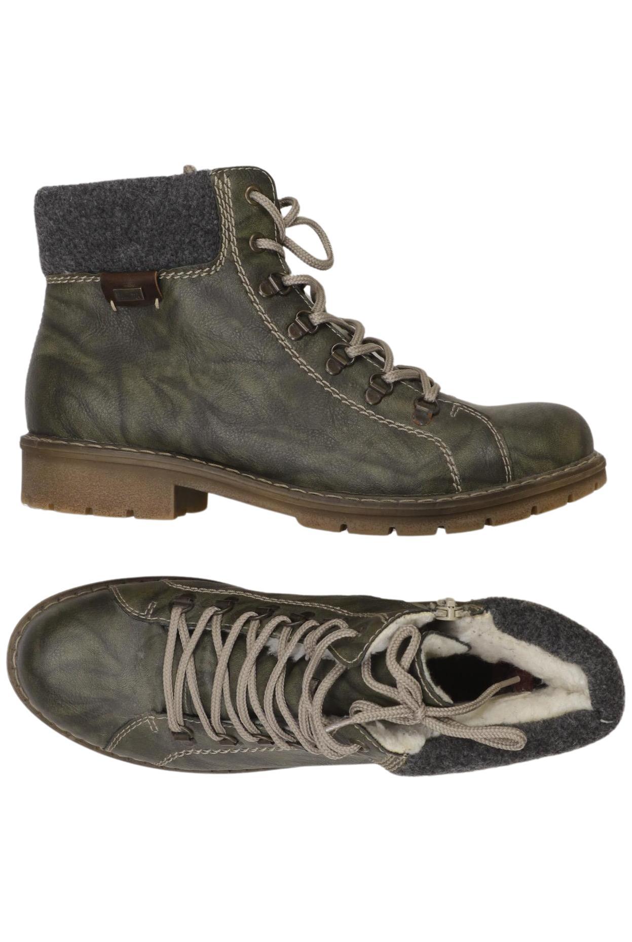 

Rieker Damen Stiefelette, grün, Gr. 42