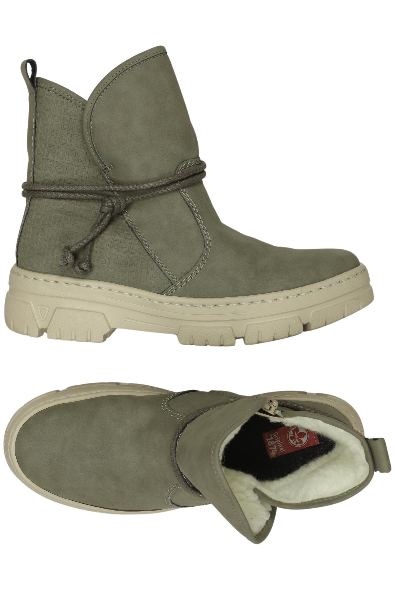 

Rieker Damen Stiefelette, grün, Gr. 39