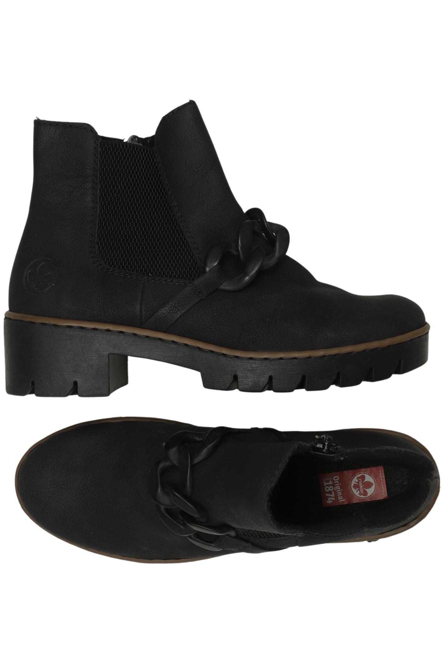

Rieker Damen Stiefelette, schwarz, Gr. 38