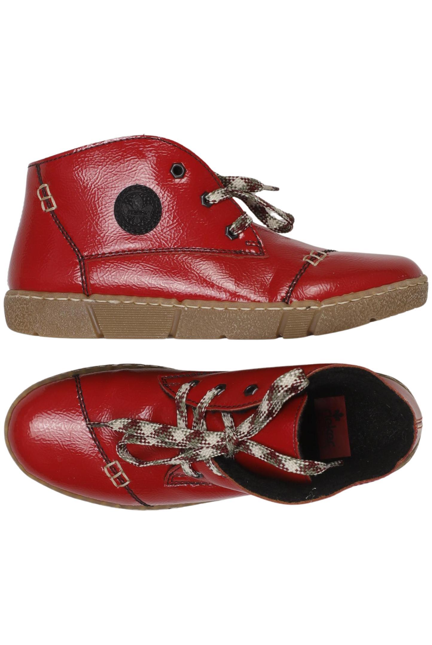

Rieker Damen Stiefelette, rot, Gr. 39