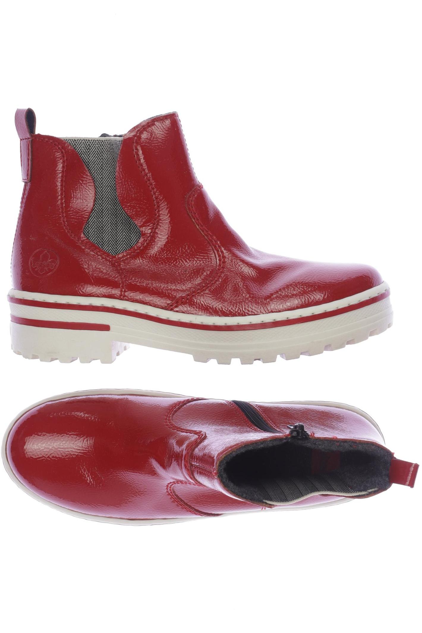 

Rieker Damen Stiefelette, rot