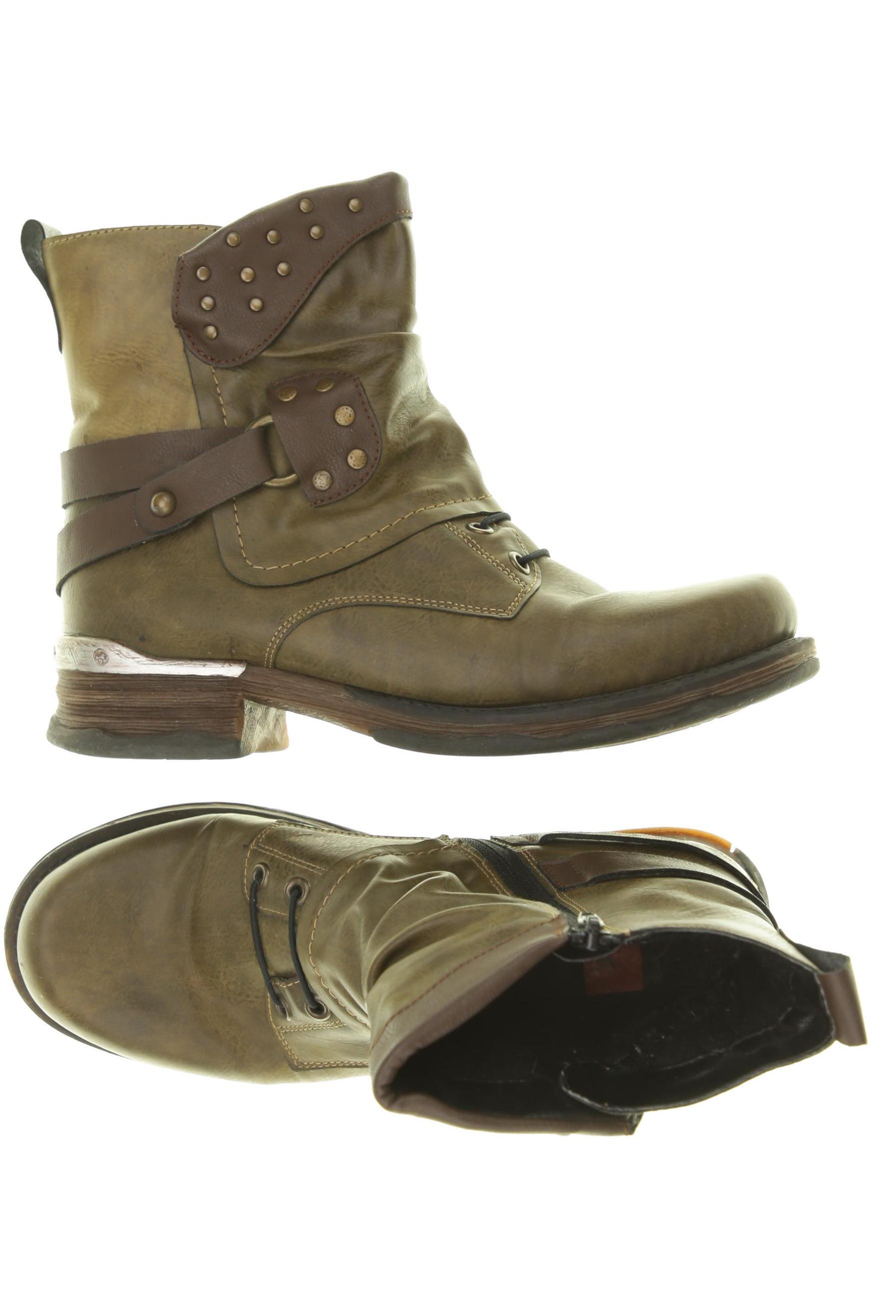 Thumbnail - Rieker Damen Stiefelette, grün, Gr. 38
