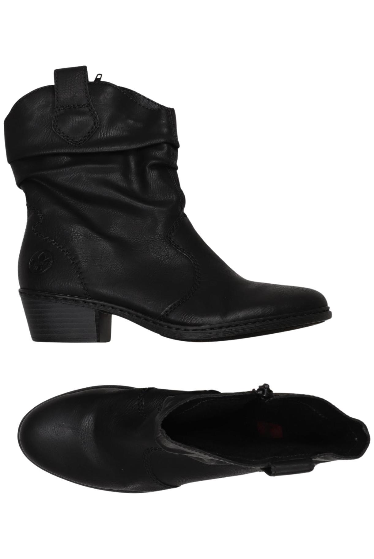 

Rieker Damen Stiefelette, schwarz, Gr. 40