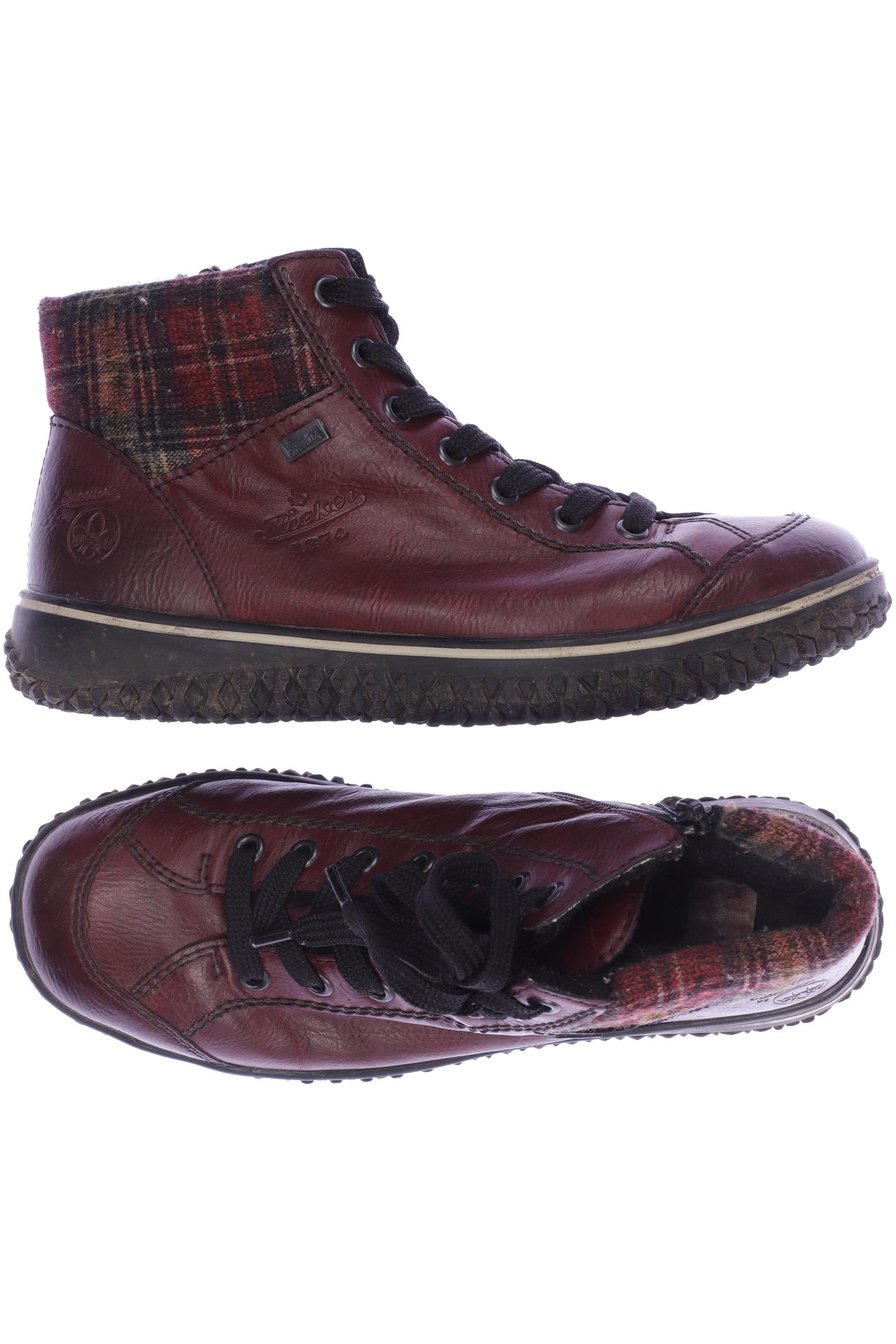 

Rieker Damen Stiefelette, bordeaux, Gr. 38