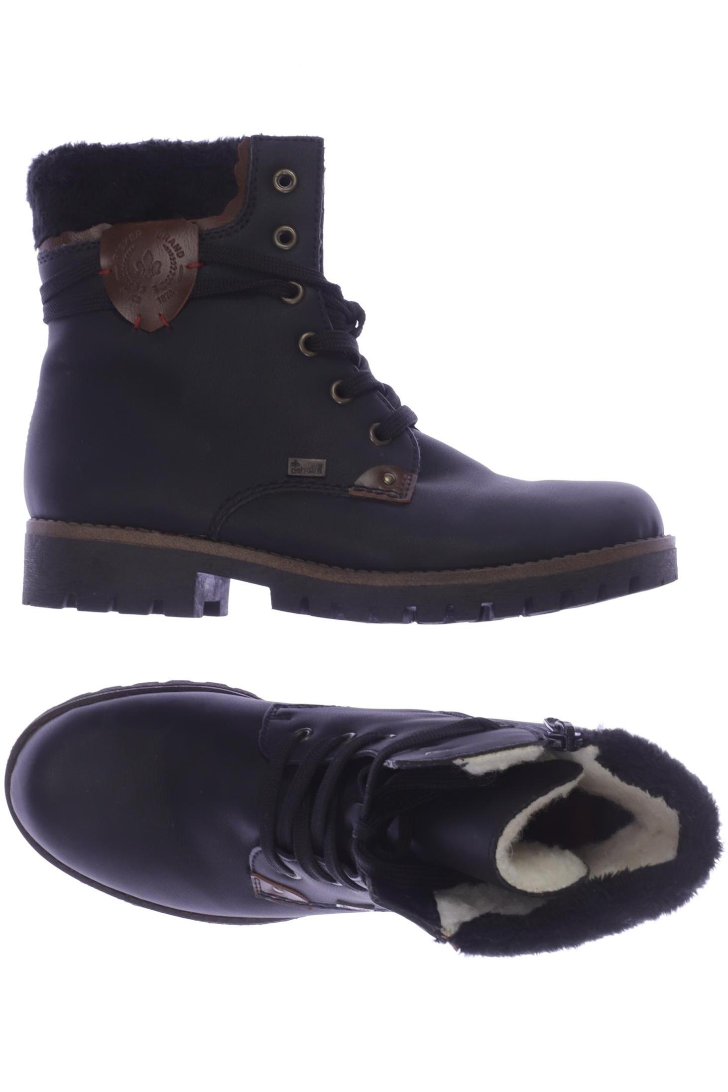 

Rieker Damen Stiefelette, marineblau, Gr. 37