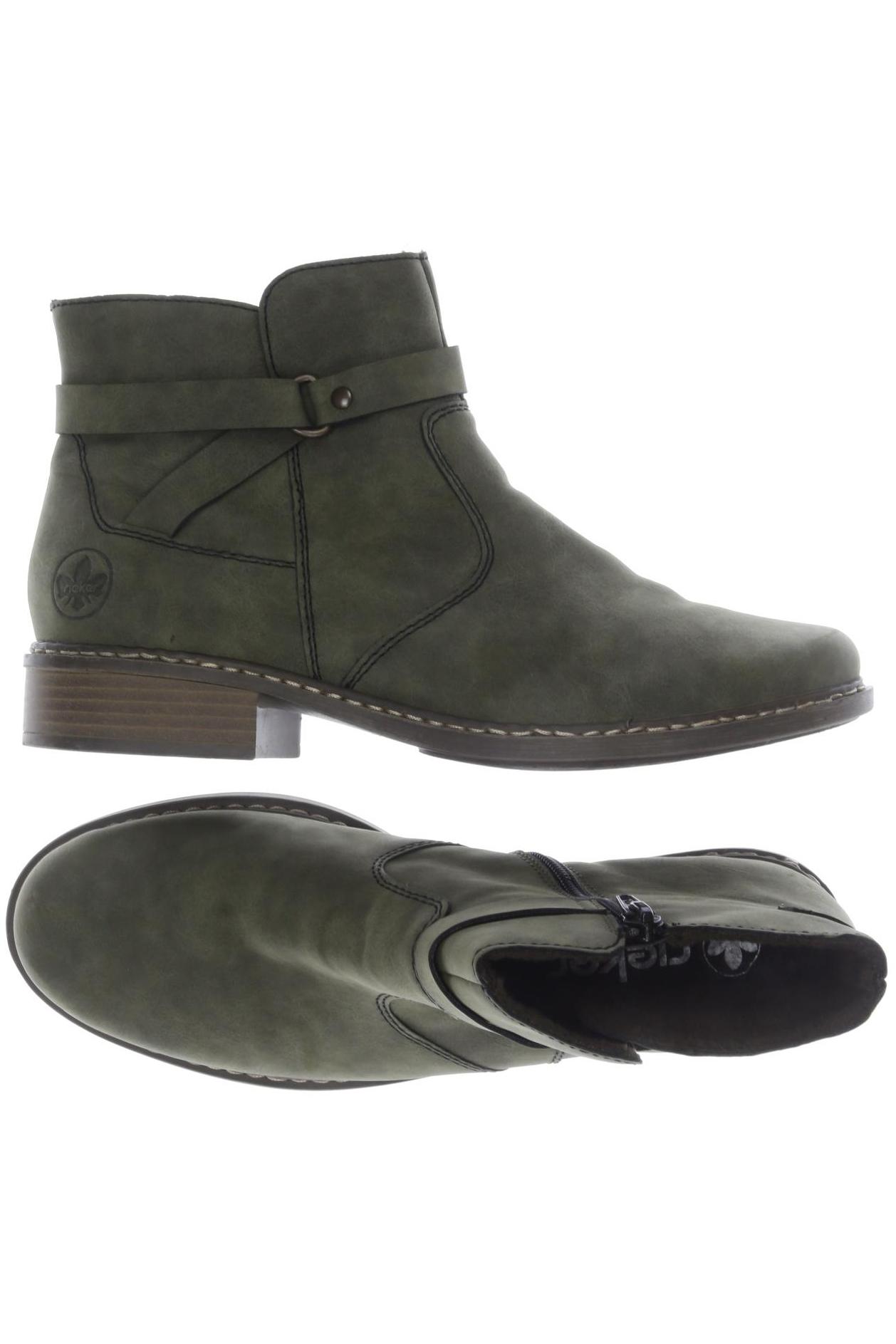 

Rieker Damen Stiefelette, grün, Gr. 39