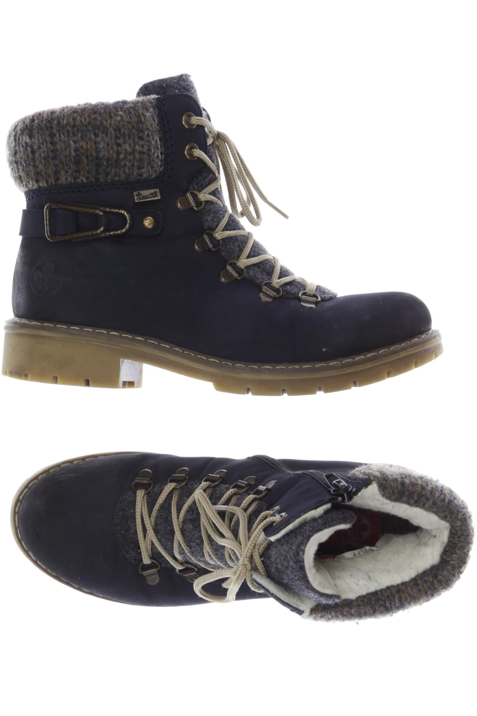 

Rieker Damen Stiefelette, marineblau, Gr. 37