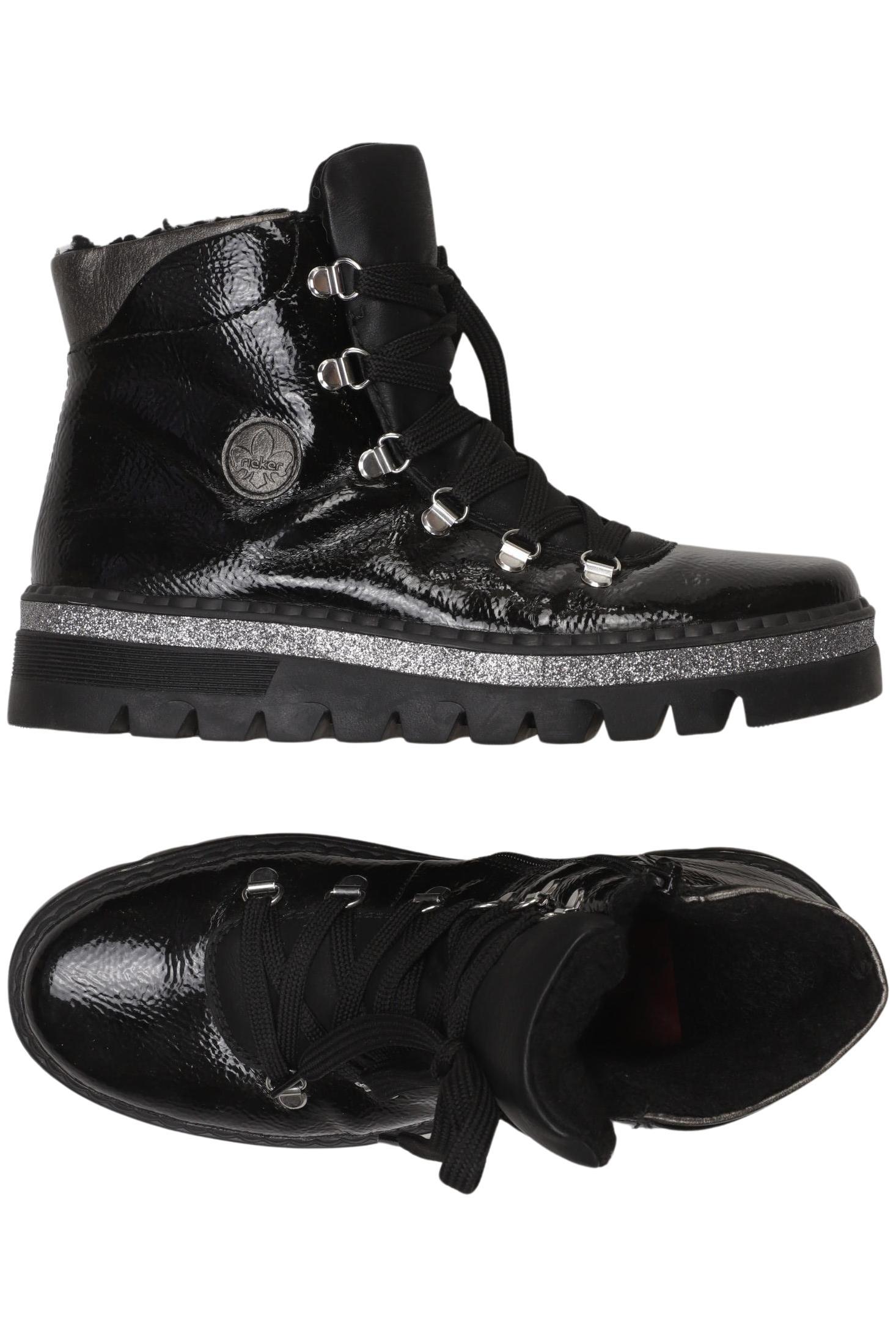 

Rieker Damen Stiefelette, schwarz, Gr. 38