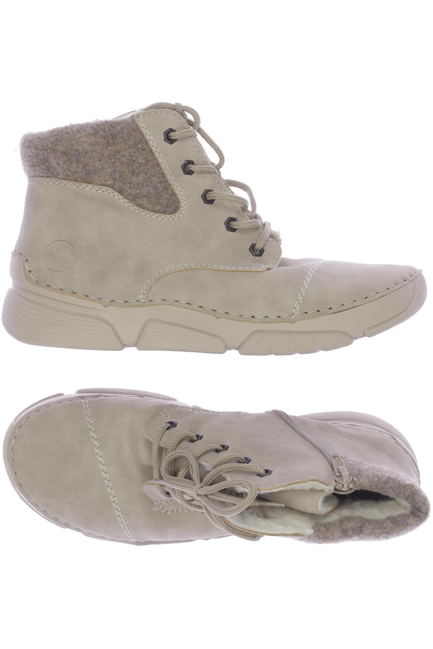 

Rieker Damen Stiefelette, beige, Gr. 40